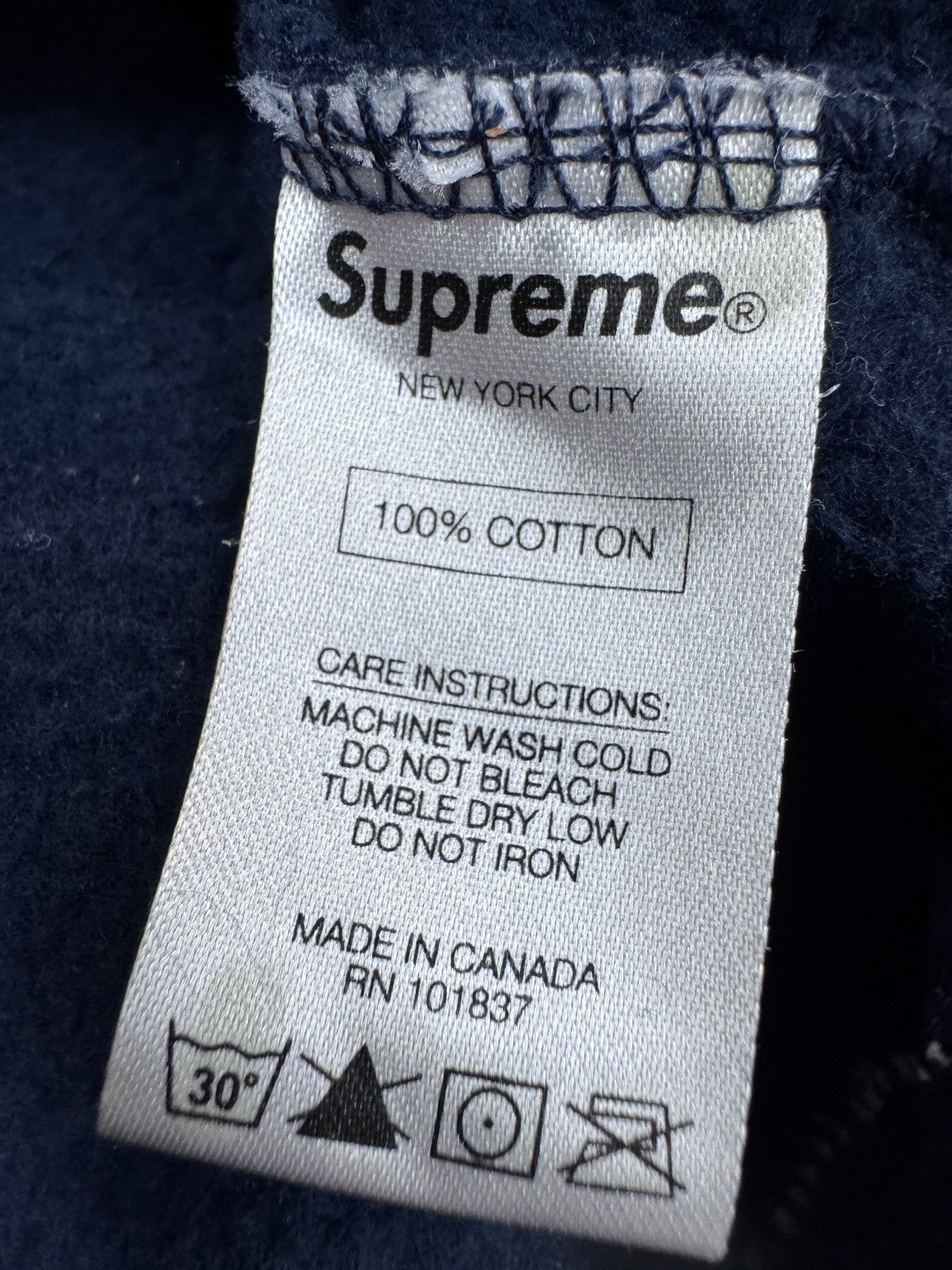 Supreme SUPREME DISTRESSED ZIP UP HOODED SWEATSHIRT XL PAINTED Size US XL / EU 56 / 4 - 11 Thumbnail