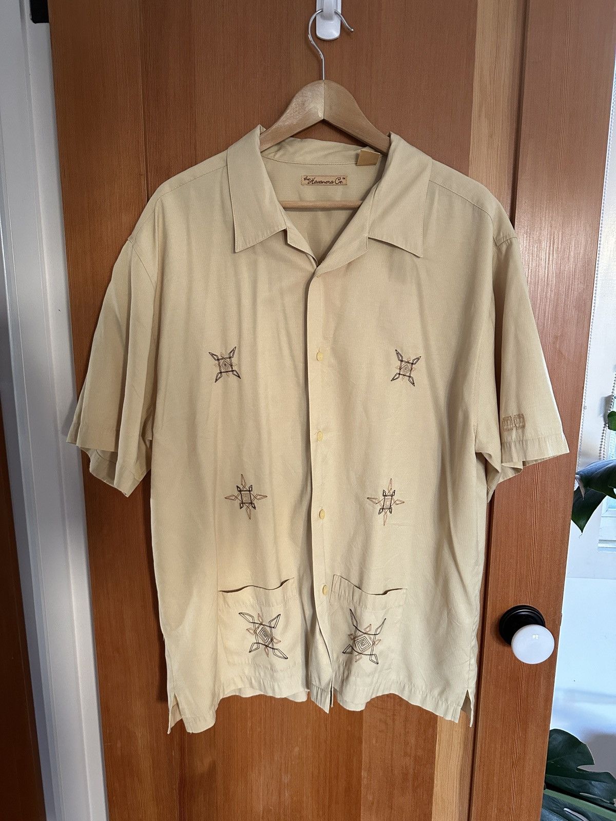 Vintage Vintage Mustard Yellow Button Up Size US XL / EU 56 / 4 - 1 Thumbnail