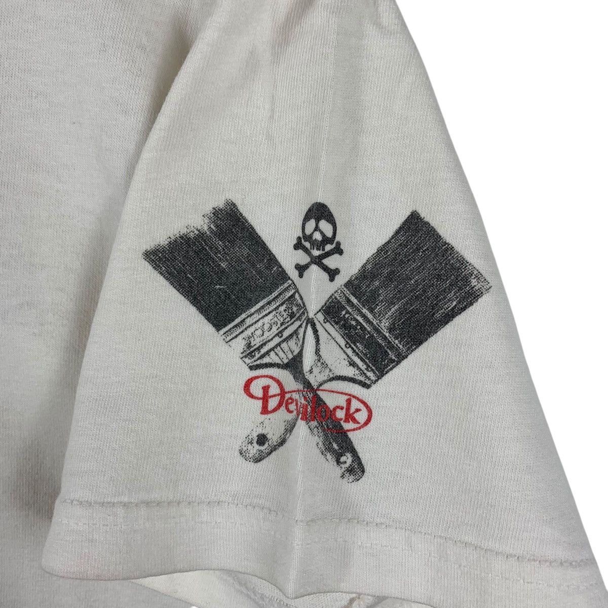 Other Vintage 90s HUSKING BEE X DEVILOCK devilrockers band tees Size US M / EU 48-50 / 2 - 8 Thumbnail