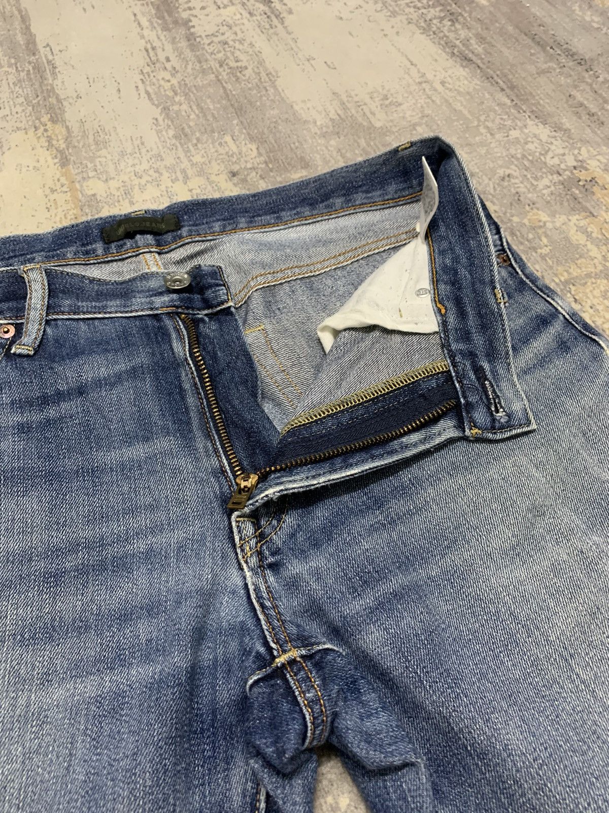 Hysteric Glamour Japanese Uniqlo Hysteric Glamour Distressed Style Jeans Size US 34 / EU 50 - 8 Thumbnail