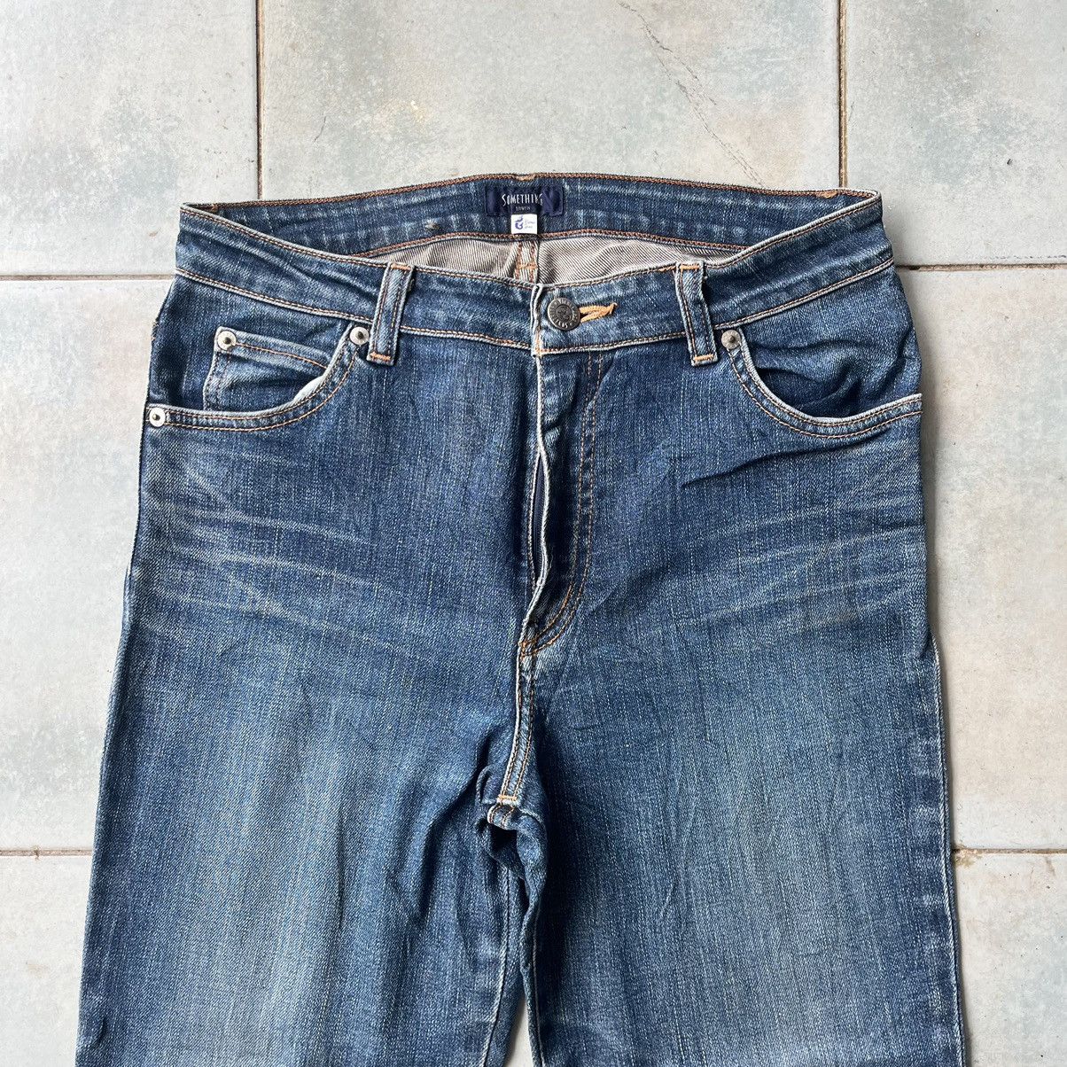 Edwin Vintage Something By Edwin Ankle Cut Jeans Size 30" / US 8 / IT 44 - 3 Thumbnail