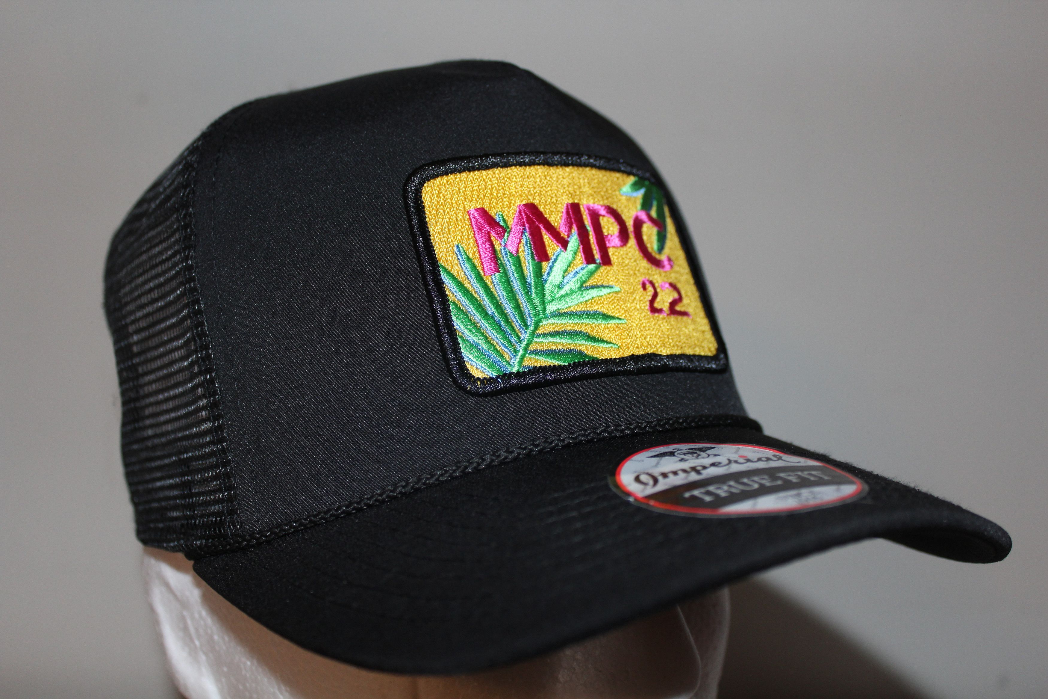 Imperial MMPC 2022 Pink Yellow Black Mesh Trucker Hat Snapback Miami Size ONE SIZE - 1 Thumbnail