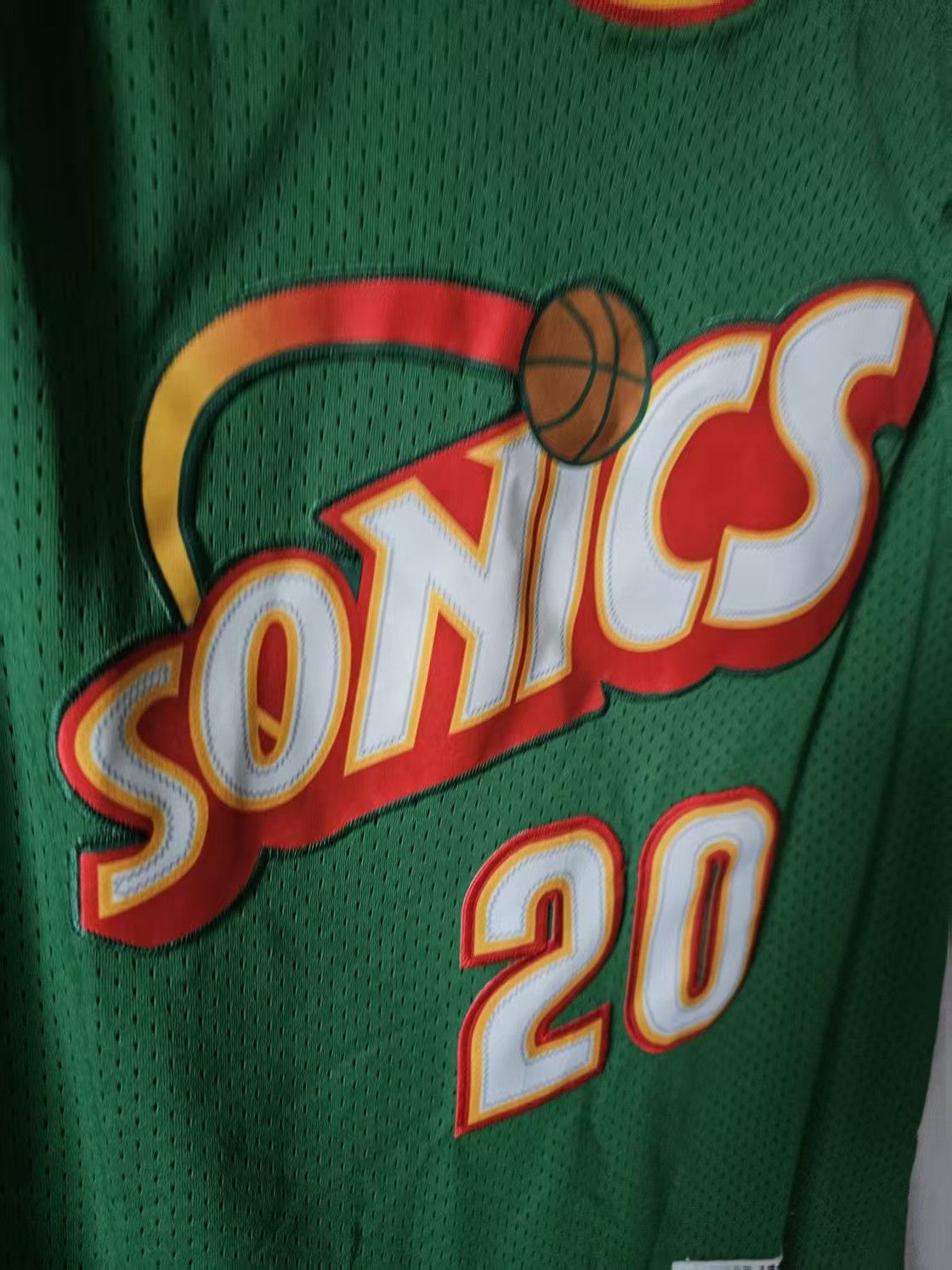 NBA :Seattle SuperSonics #20 Gary Payton Jersey Size US XL / EU 56 / 4 - 3 Thumbnail