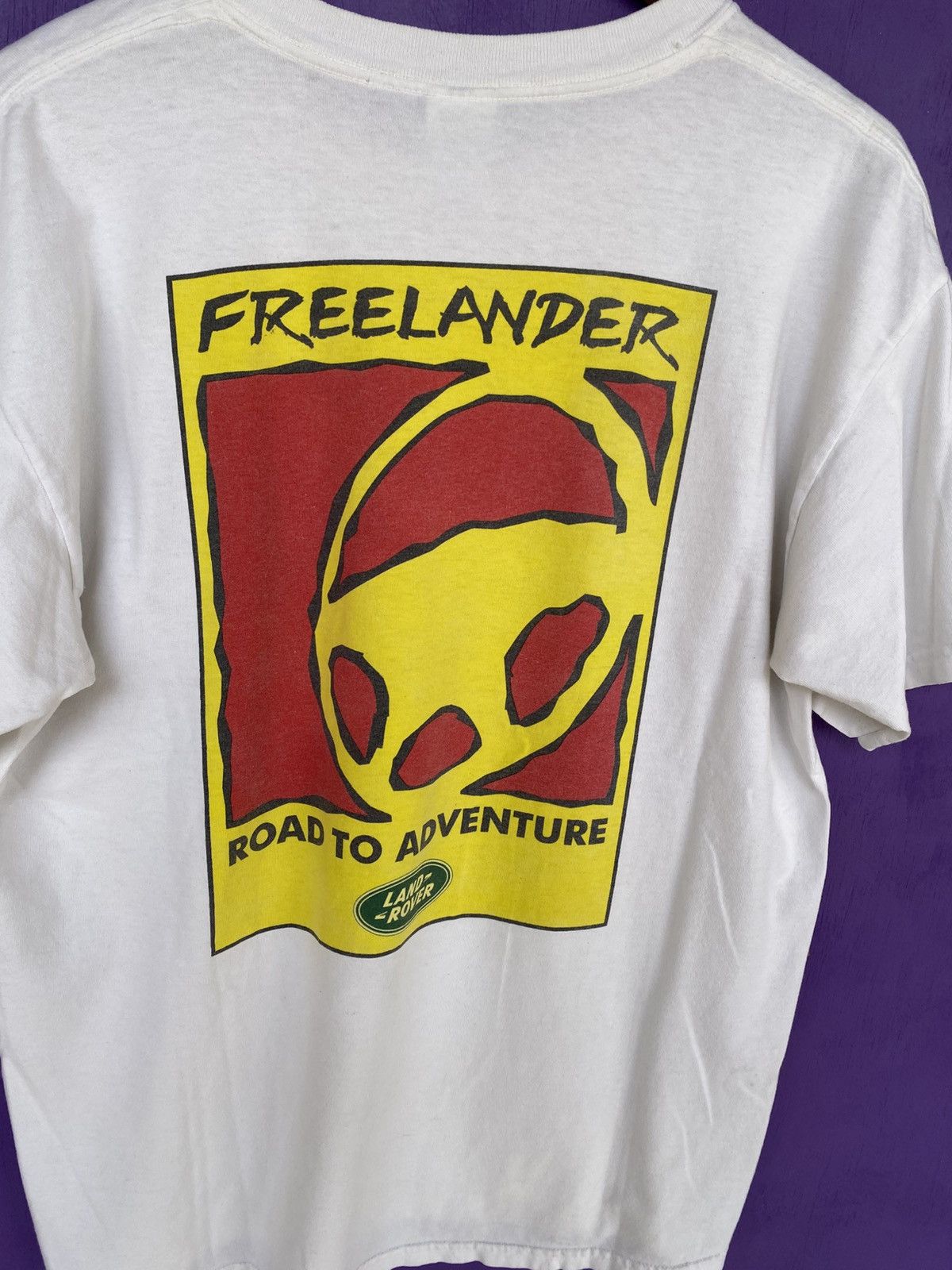 Other Vintage 00s Land rover freelander car promo t-shirt Size US L / EU 52-54 / 3 - 3 Thumbnail