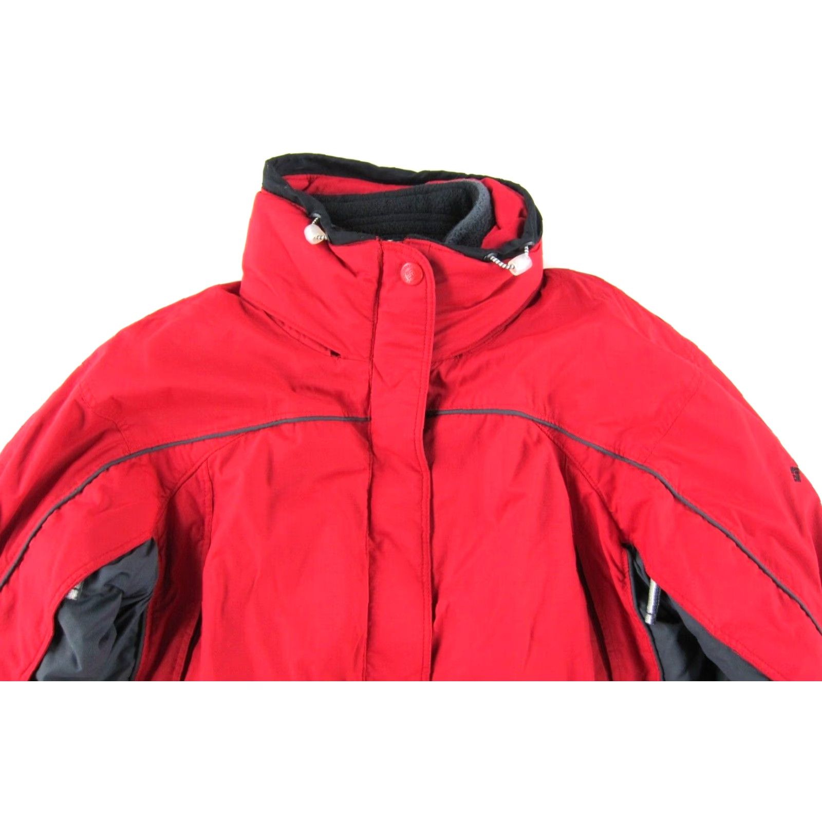 Vintage VTG Columbia Interchange Core Red Grey Removable Fleece Ski Jacket Women M Size M / US 6-8 / IT 42-44 - 4 Thumbnail
