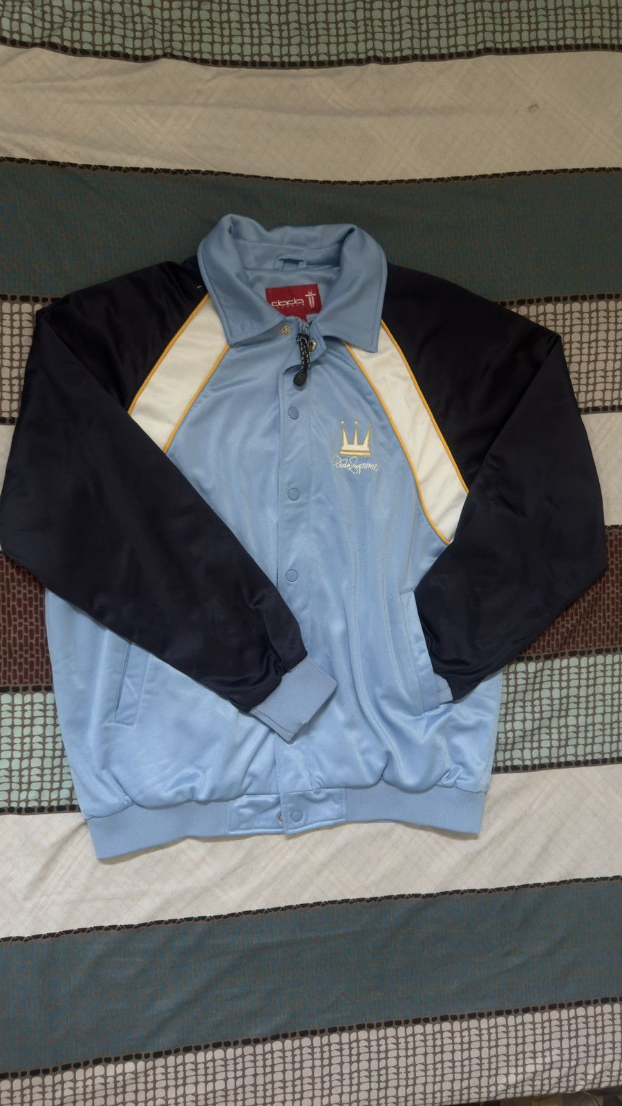 Vintage Vintage Dada Supreme Varsity Jacket Embroidered Logo Size US L / EU 52-54 / 3 - 7 Thumbnail
