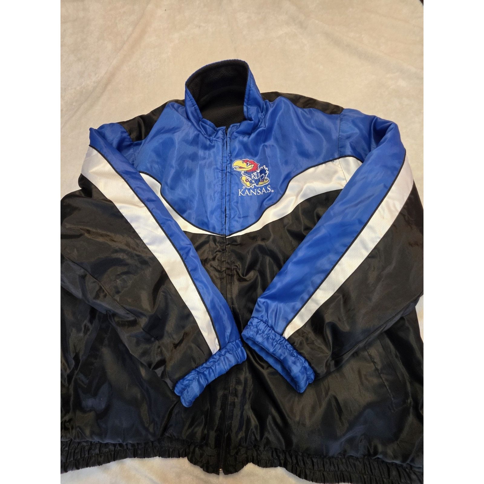 G-III University of Kansas (KU) Jayhawks jacket. Carl Banks Size US XXL / EU 58 / 5 - 1 Thumbnail