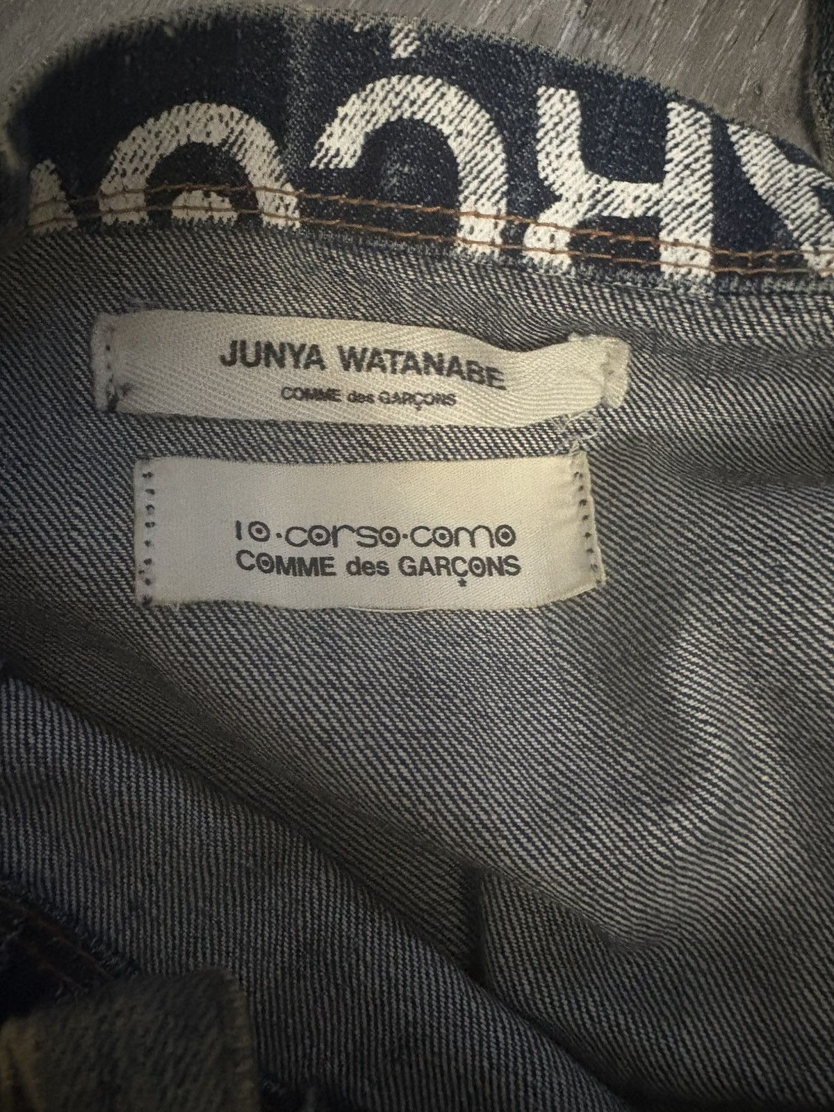 10 Corso Como × Comme des Garcons Junya Watanabe x cdg x Corso como tote bag Size ONE SIZE - 4 Thumbnail