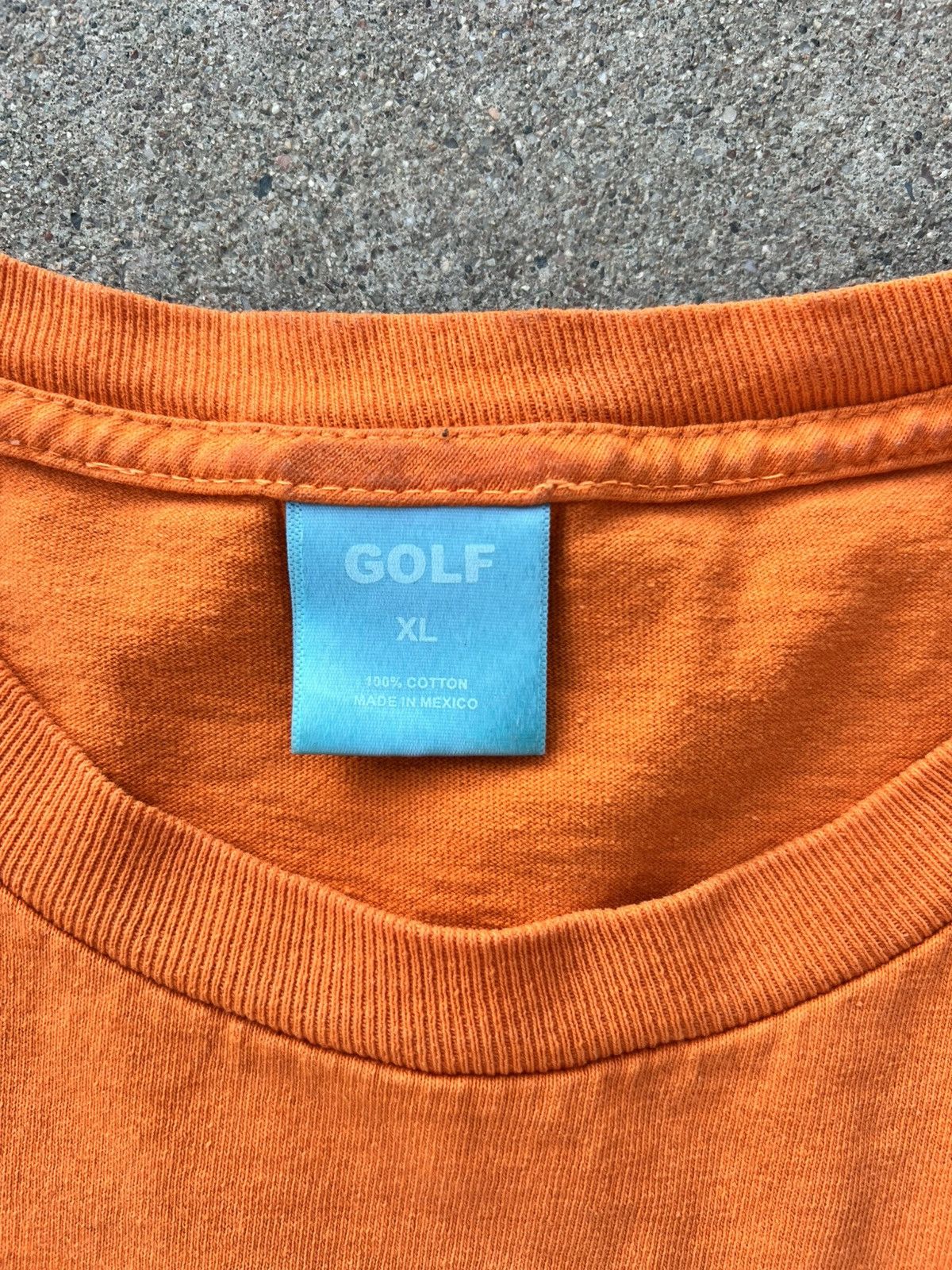Golf Wang × Vintage Orange golf wang spell out t shirt Size US XL / EU 56 / 4 - 3 Thumbnail