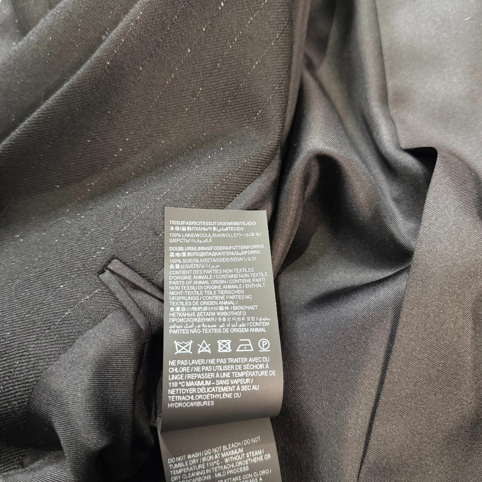 Saint Laurent Paris Saint Laurent Double Breasted Blazer Size 50R - 6 Thumbnail