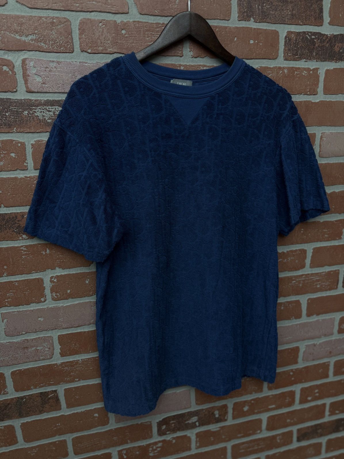 Dior Dior Oblique Blue Exlusive Color Tee Shirt Size Small Size US S / EU 44-46 / 1 - 3 Thumbnail