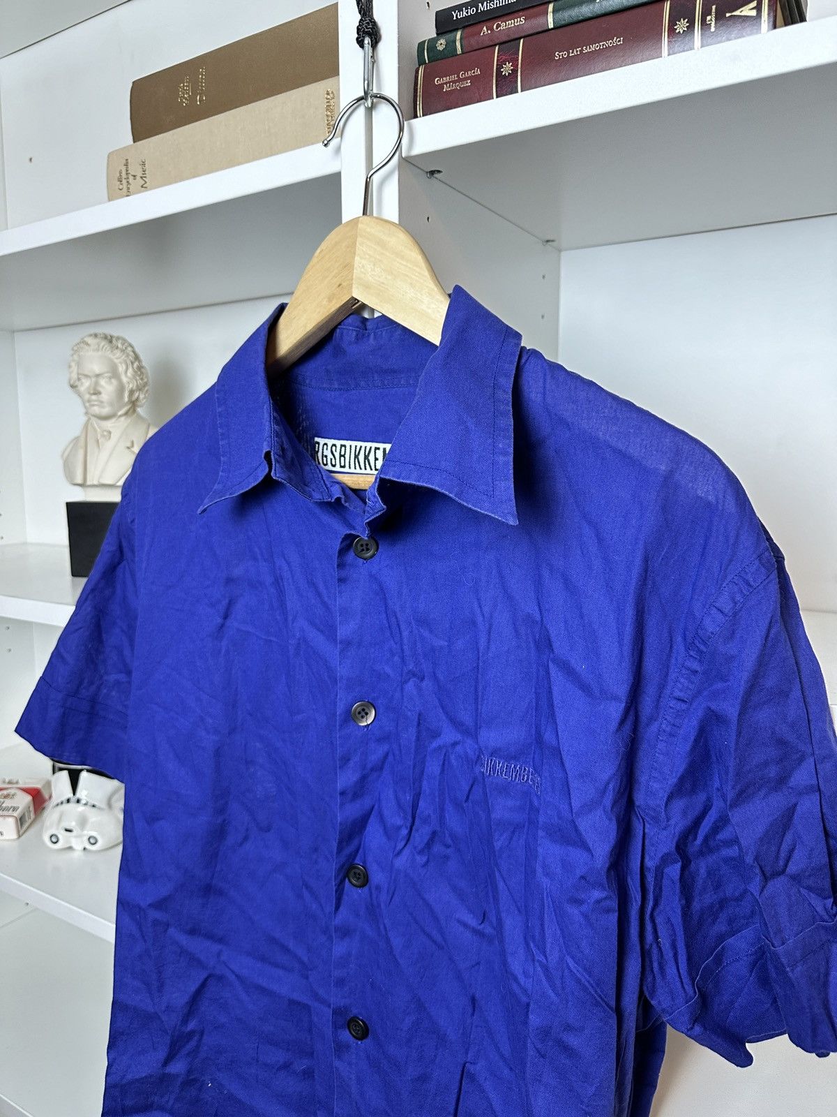 Dirk Bikkembergs Vintage 90s Bikkembergs shortsleeved shirt Size US XL / EU 56 / 4 - 5 Thumbnail