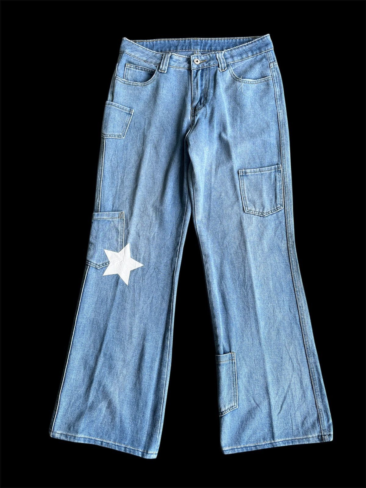 Hysteric Glamour × Japanese Brand Flare Multipocket Star Denim Size US 32 / EU 48 - 1 Thumbnail