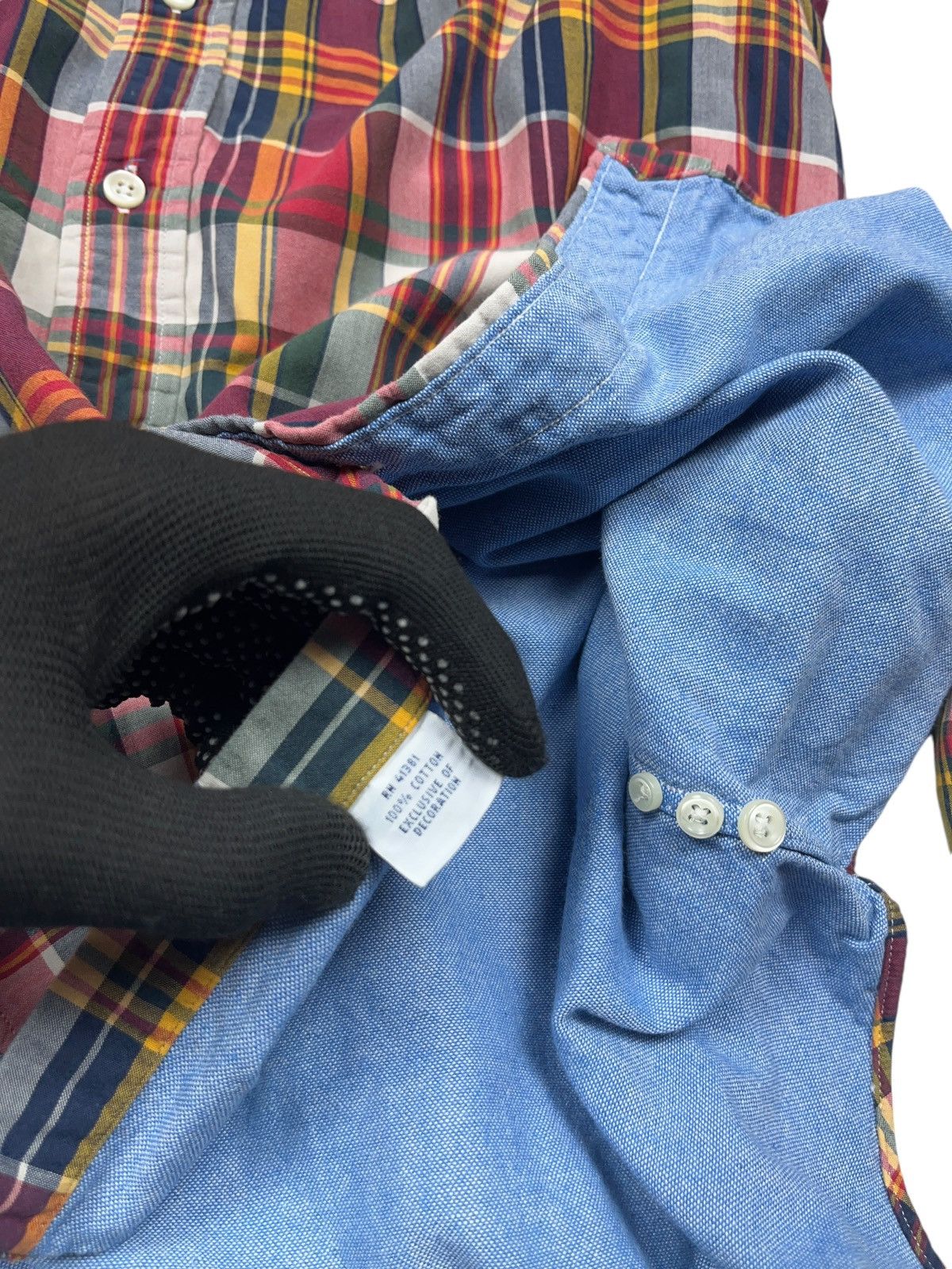 Polo Ralph Lauren × Vintage Vintage Polo Ralph Lauren Insulated Checkered Plaid Shirt Size US M / EU 48-50 / 2 - 9 Thumbnail