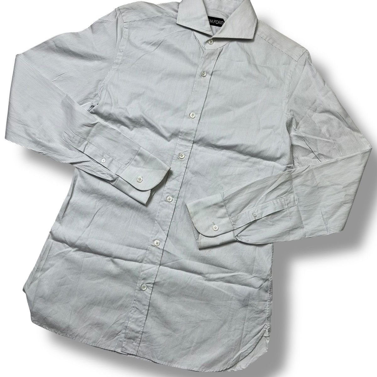 Tom Ford Tom ford gucci striped long sleeve button ups shirt Size US XS / EU 42 / 0 - 2 Thumbnail