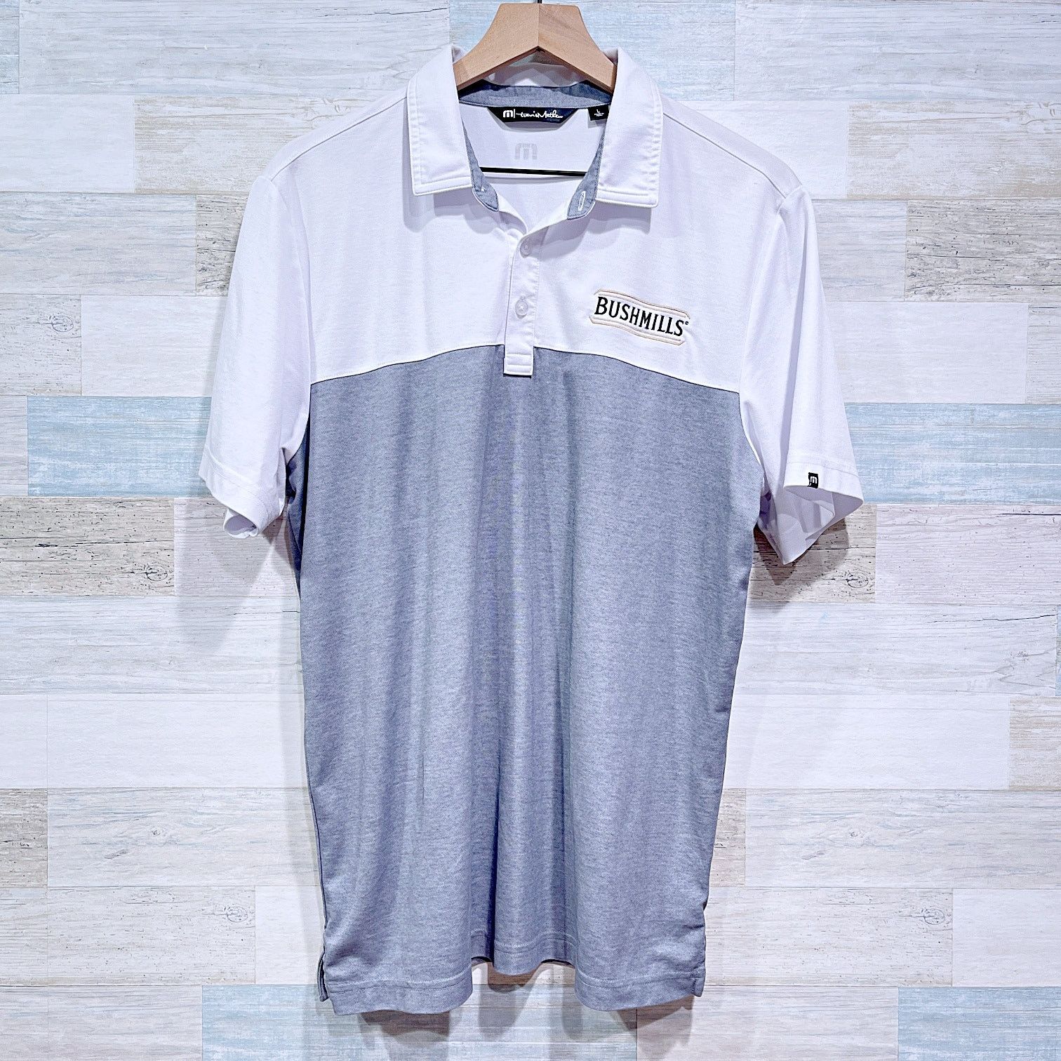 TravisMathew Bushmills Irish Whiskey Travis Mathew Golf Polo Mens Large Size US L / EU 52-54 / 3 - 1 Thumbnail