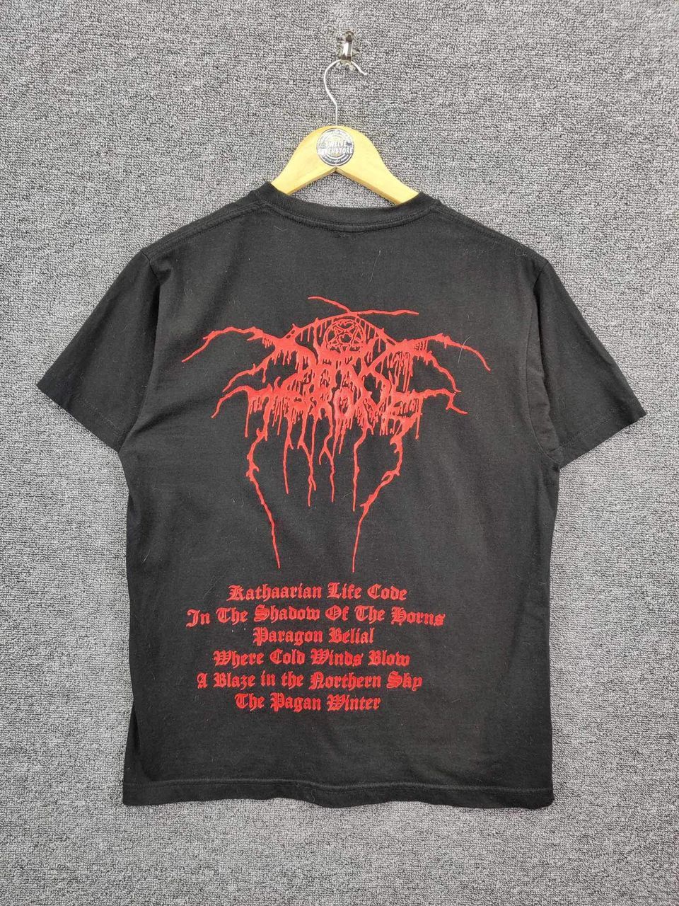 Band Tees Darkthrone Blaze In The Northen Sky Black Metal Tee Tshirt Size US S / EU 44-46 / 1 - 6 Thumbnail