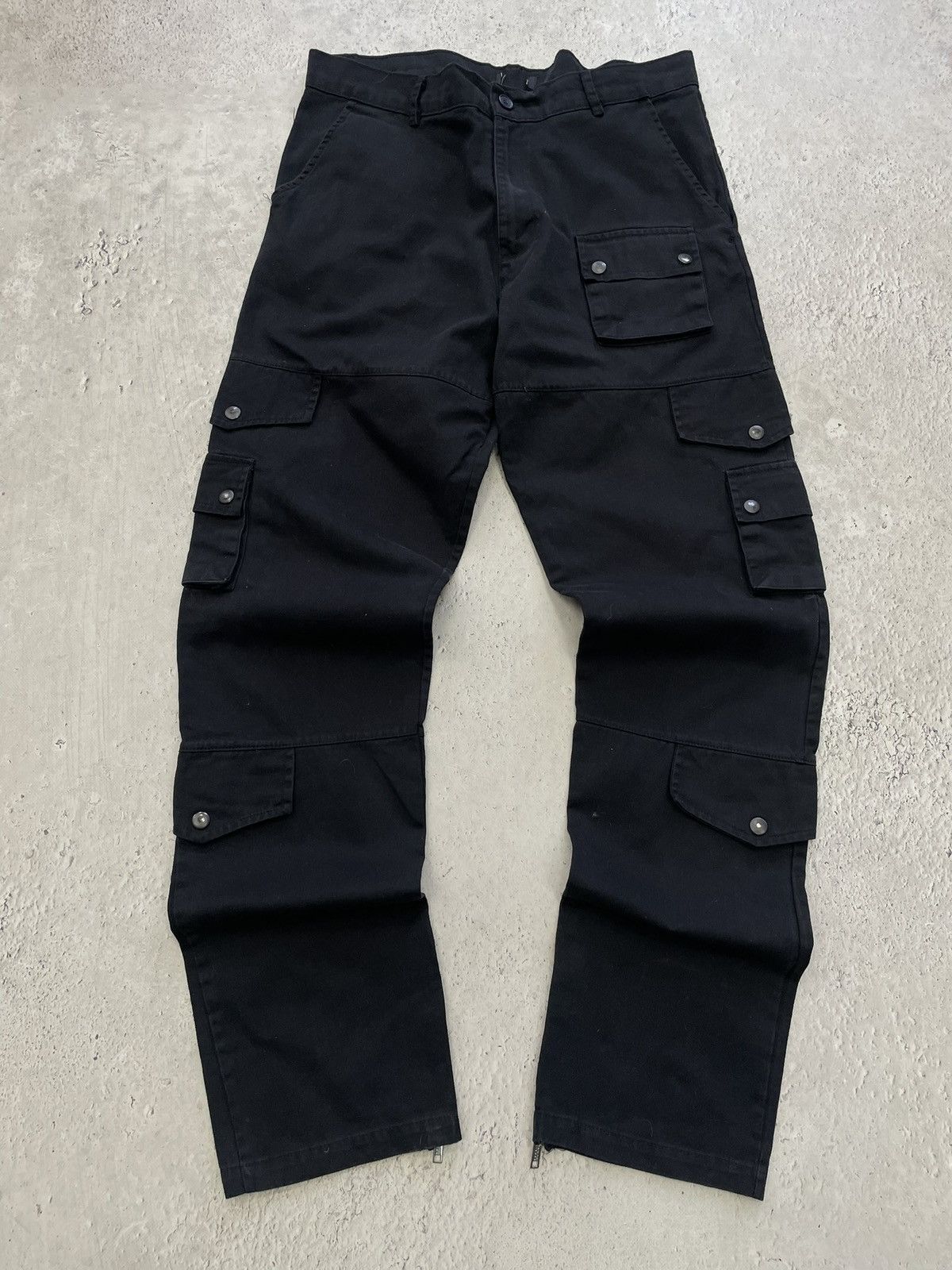 Junya Watanabe Flared multipocket cargo pants y2k japanese style 90s Size US 34 / EU 50 - 2 Thumbnail