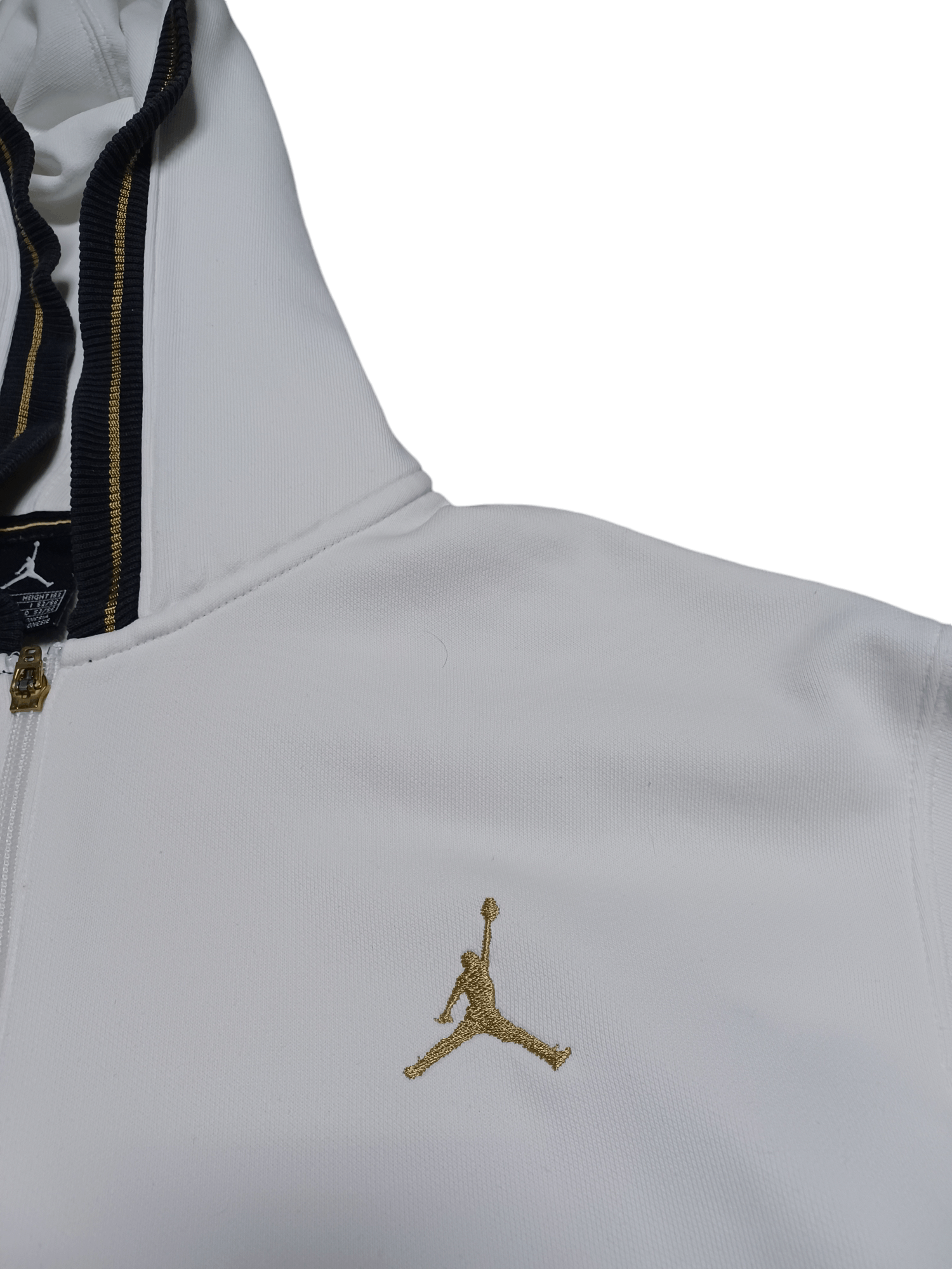 Jordan Brand 23 JORDAN VINTAGE 2005 EMBROIDERED LOGO FIRE HOODIE Size US L / EU 52-54 / 3 - 4 Thumbnail