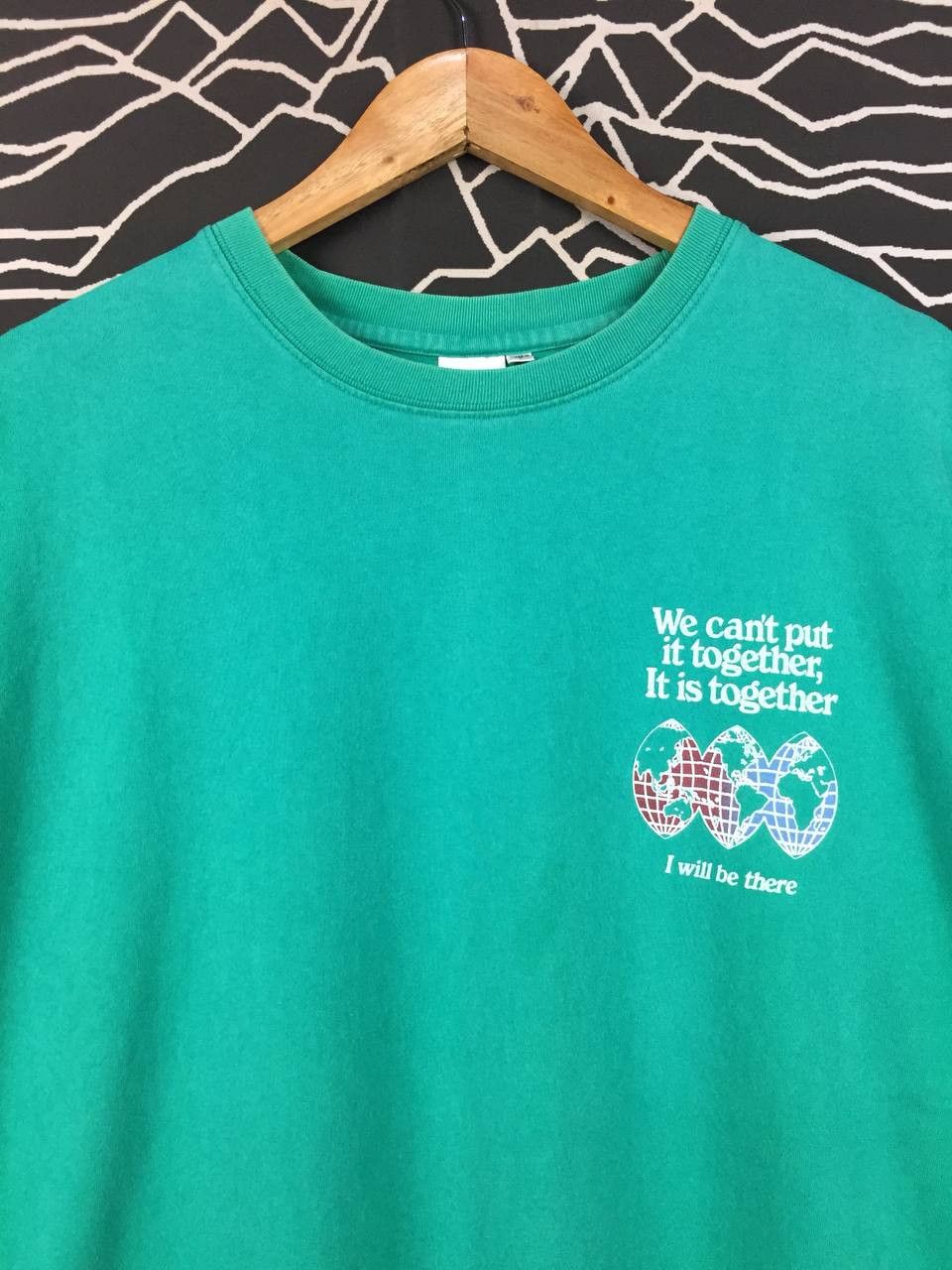 MOUSSY Vtg Moussy We Can't Put It Together It is Together Tee Size US L / EU 52-54 / 3 - 3 Thumbnail