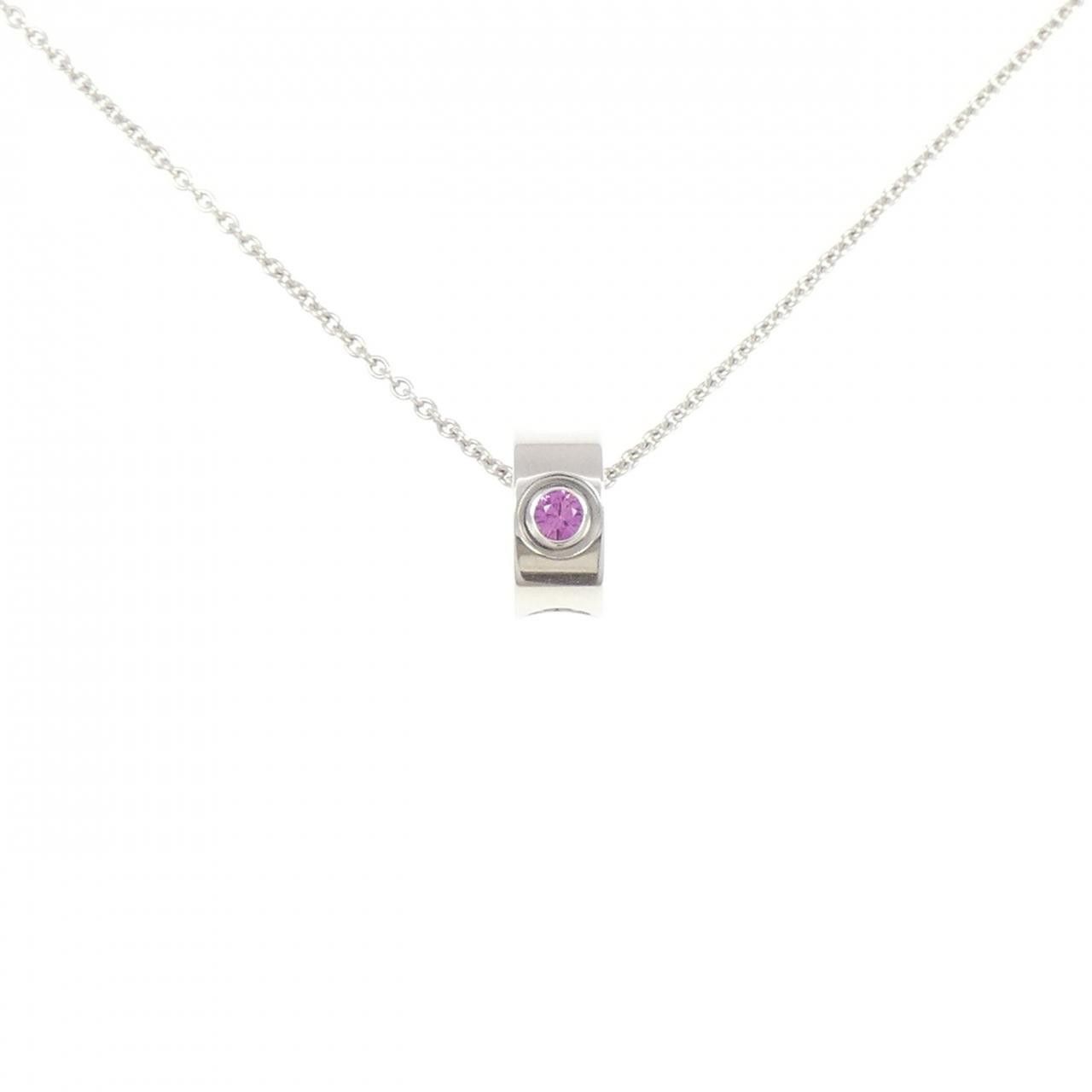 Louis Vuitton Louis Vuitton Louis Vuitton Empreinte Au750 White Gold Sapphire Necklace Precious Metal Necklace DUTY FREE for USA Size ONE SIZE - 1 Thumbnail