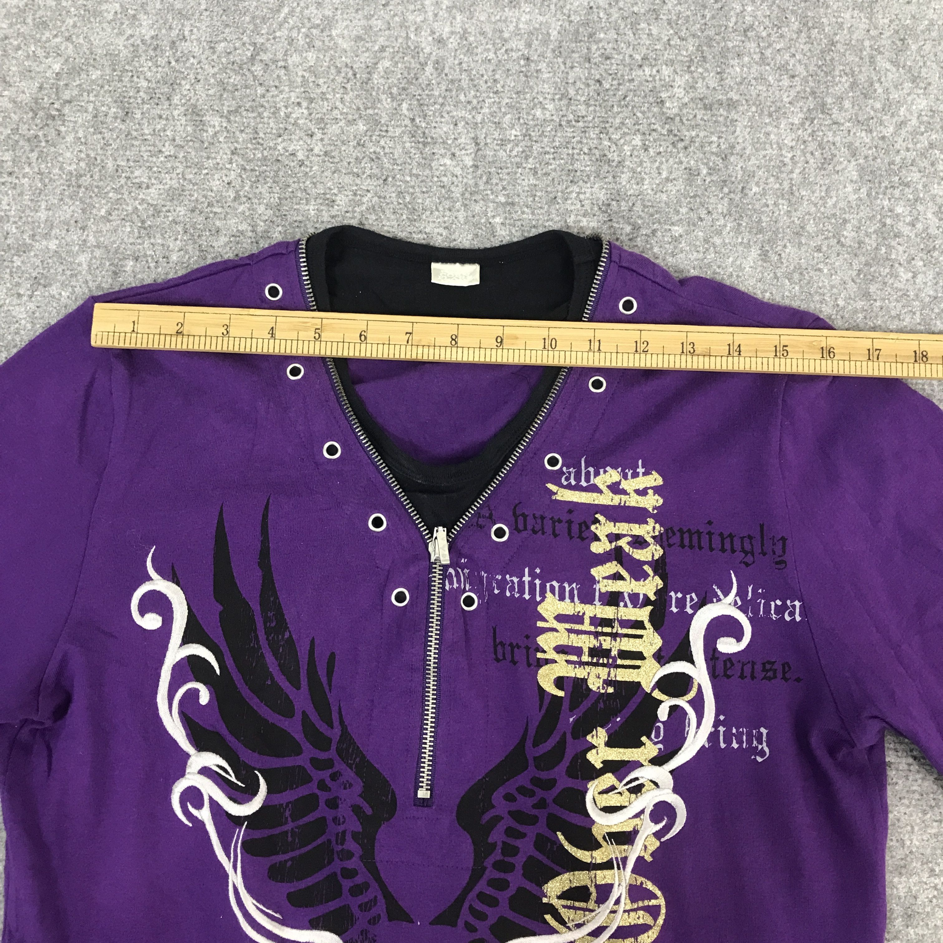 Japanese Brand ifsixwasnine Gothic style japan look ober meak t-shirt Size US L / EU 52-54 / 3 - 6 Thumbnail