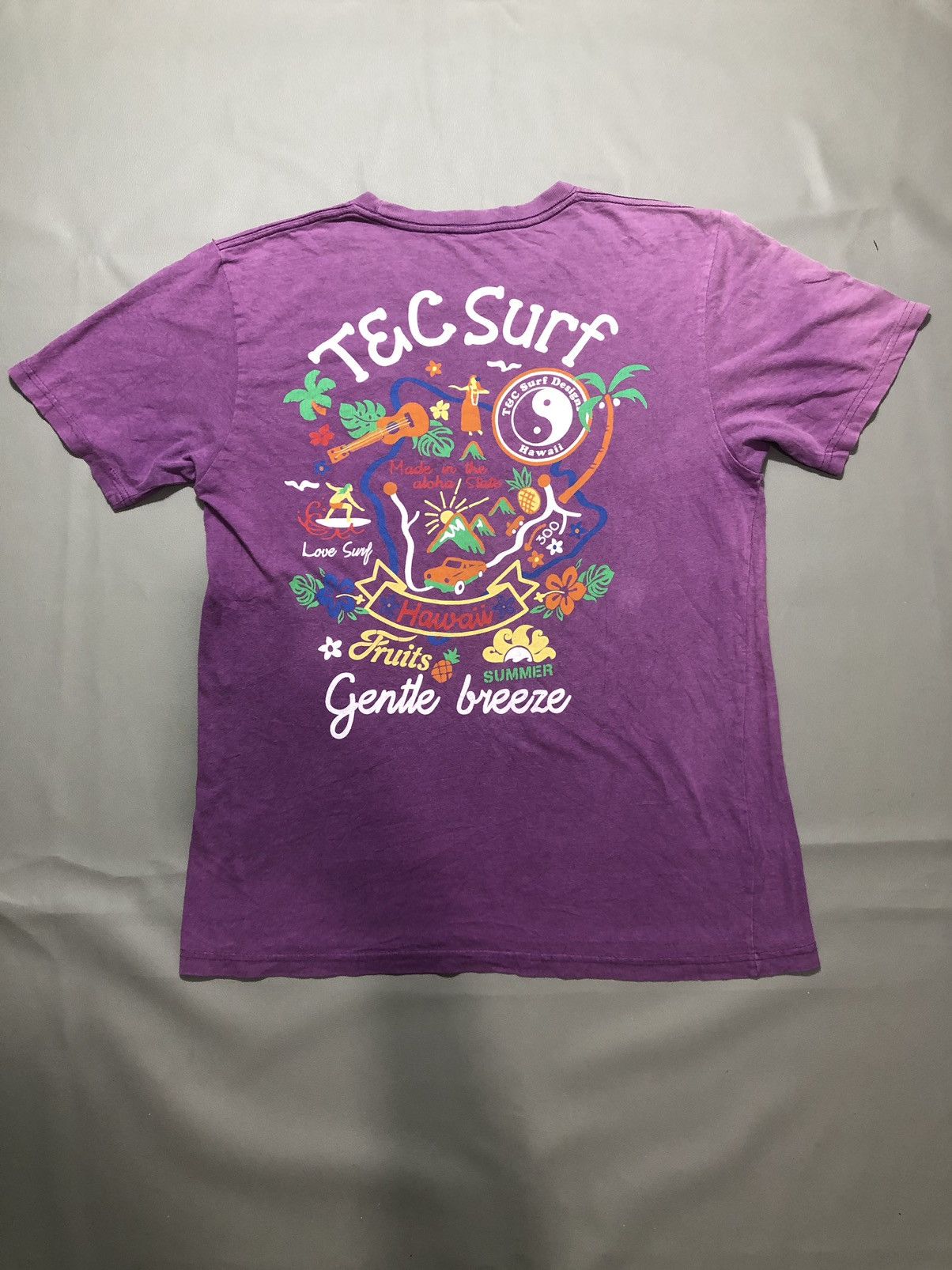 Beauty Beast Japanese Gothic Poem Tec Surf Gentle Breeze Tshirt Size US M / EU 48-50 / 2 - 2 Thumbnail