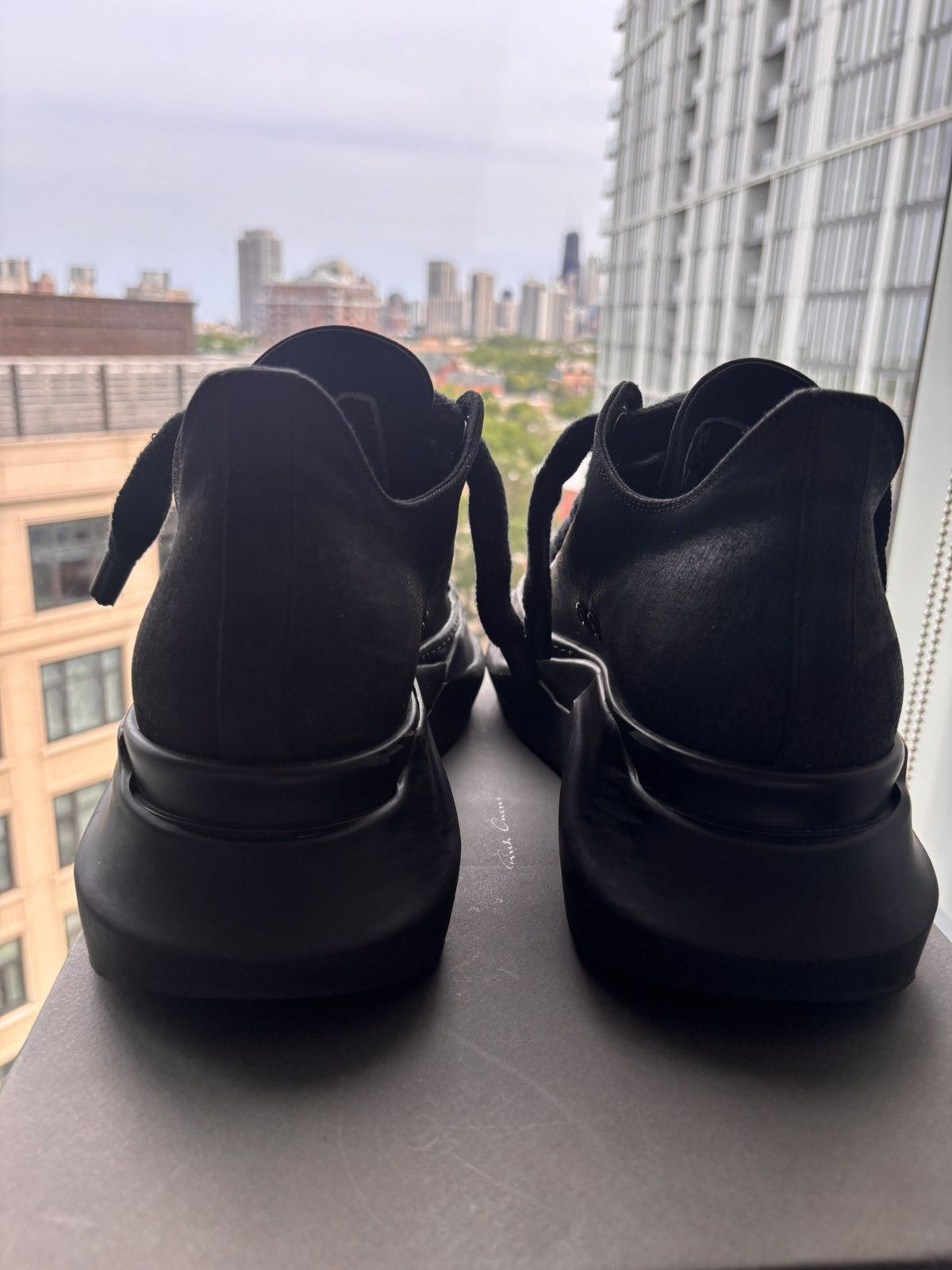 Rick Owens Rick Owen DRKSHDW low-top abstract sneakers Size US 10 / EU 43 - 4 Thumbnail