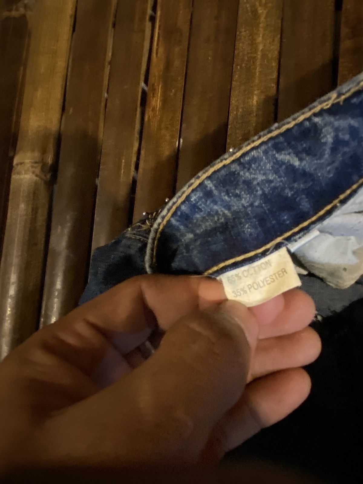 Japanese Brand SHY GER DENIM PANTS Size 30" / US 8 / IT 44 - 10 Thumbnail