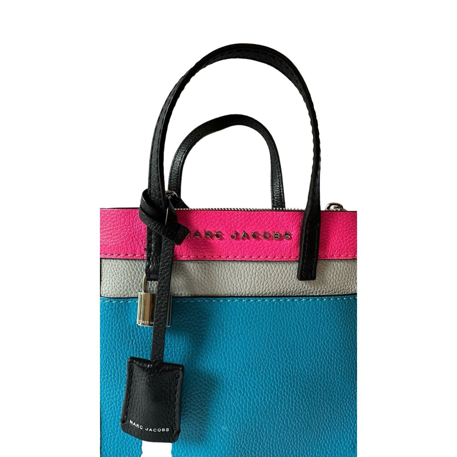 Marc Jacobs MARC JACOB COLORBLOCK MINI GRIND TOTE Size ONE SIZE - 2 Thumbnail