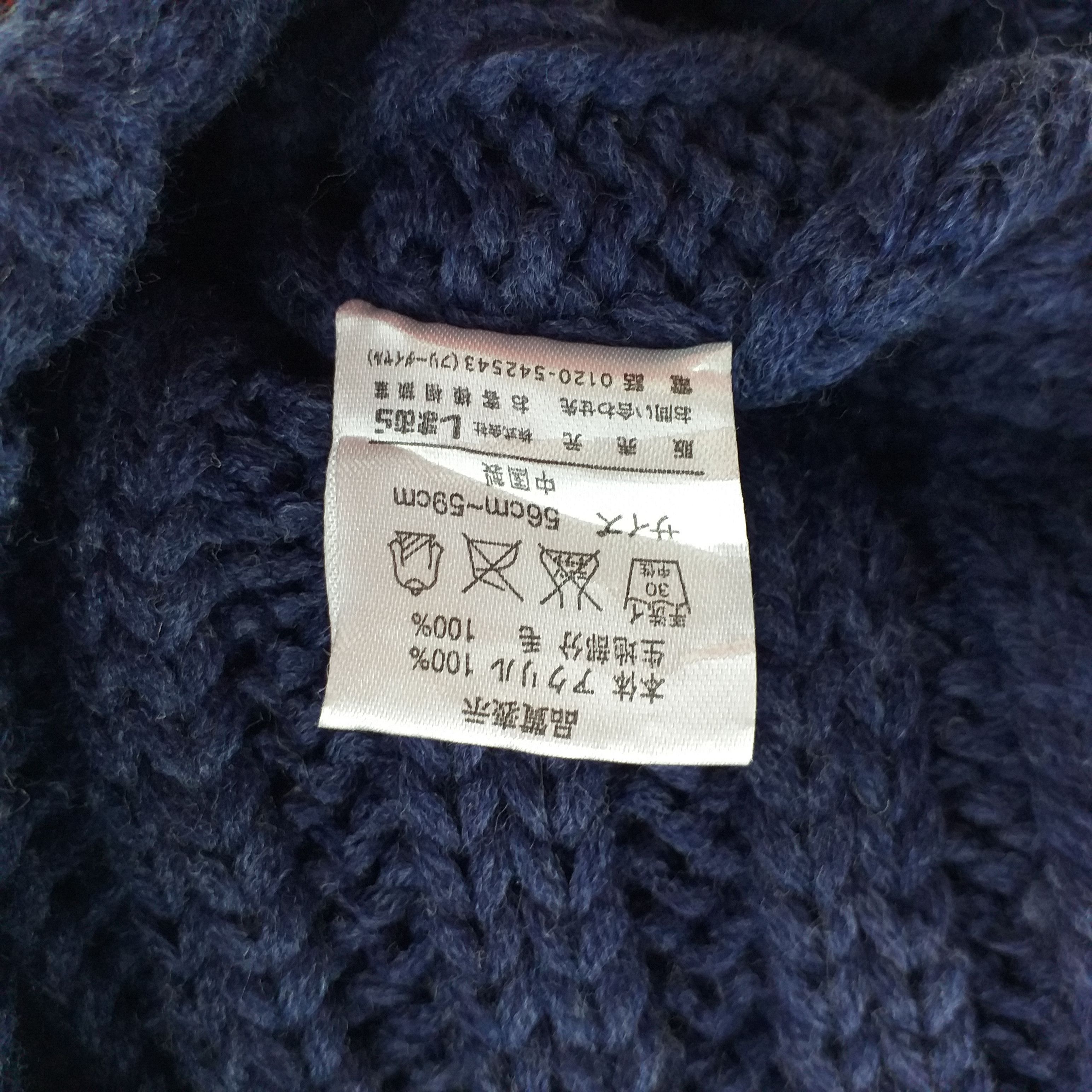 Japanese Brand Harris Tweed Plain Snow Cap Hat Beanie -BN095 Size ONE SIZE - 5 Thumbnail