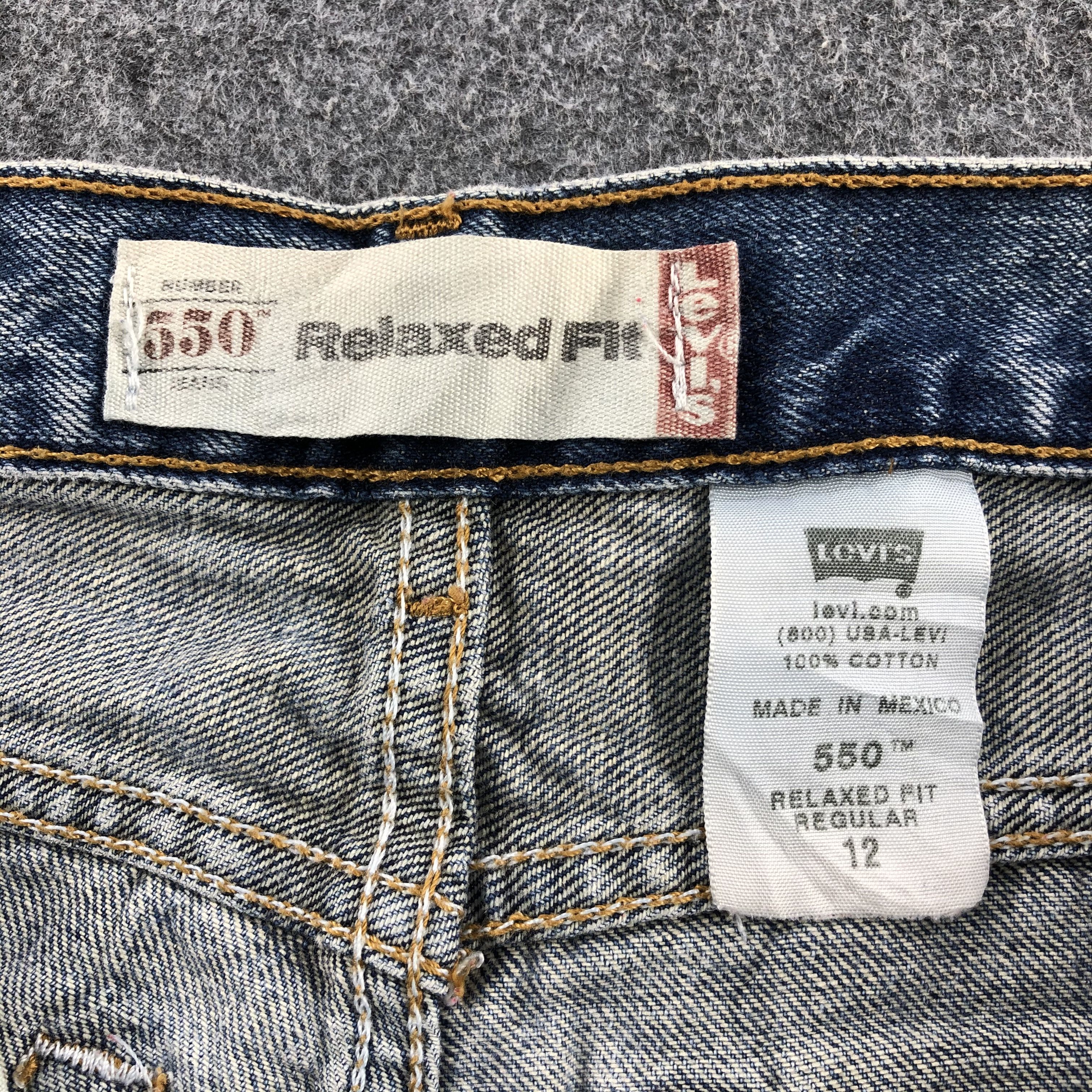 Levi's Levis Vintage 550 Jeans Stone Washed Distressed Denim-J959 Size US 26 / EU 42 - 8 Thumbnail