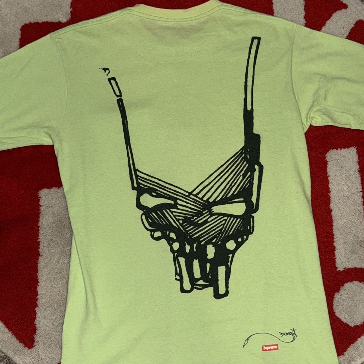 Supreme 2006 Vintage Supreme x Dondi (Graffiti Artist) Skullhead tee Size US M / EU 48-50 / 2 - 1 Thumbnail