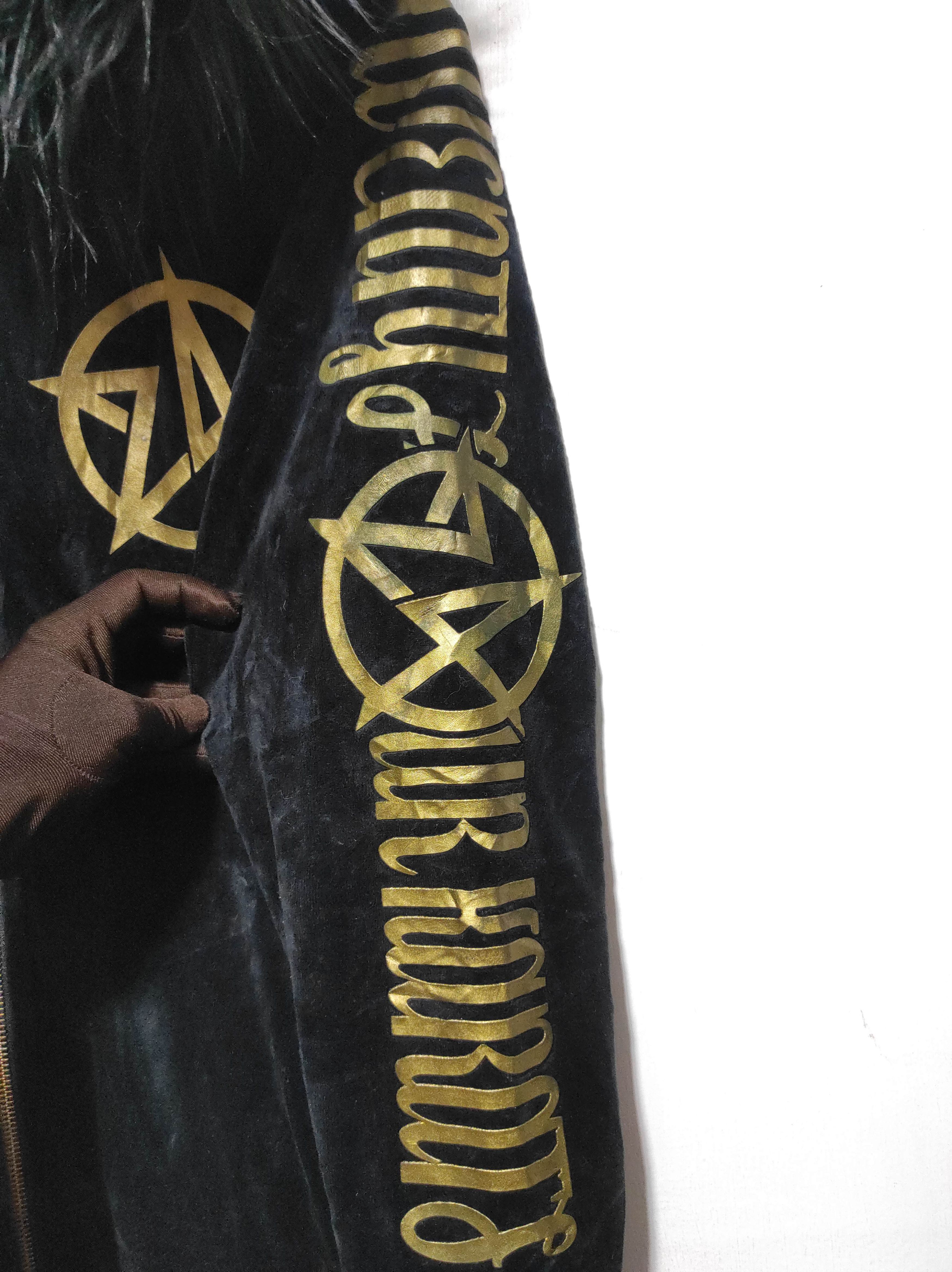 If Six Was Nine 24 Karats Velvet Zip Fur Hoodie if six was nine style Size US L / EU 52-54 / 3 - 16 Thumbnail