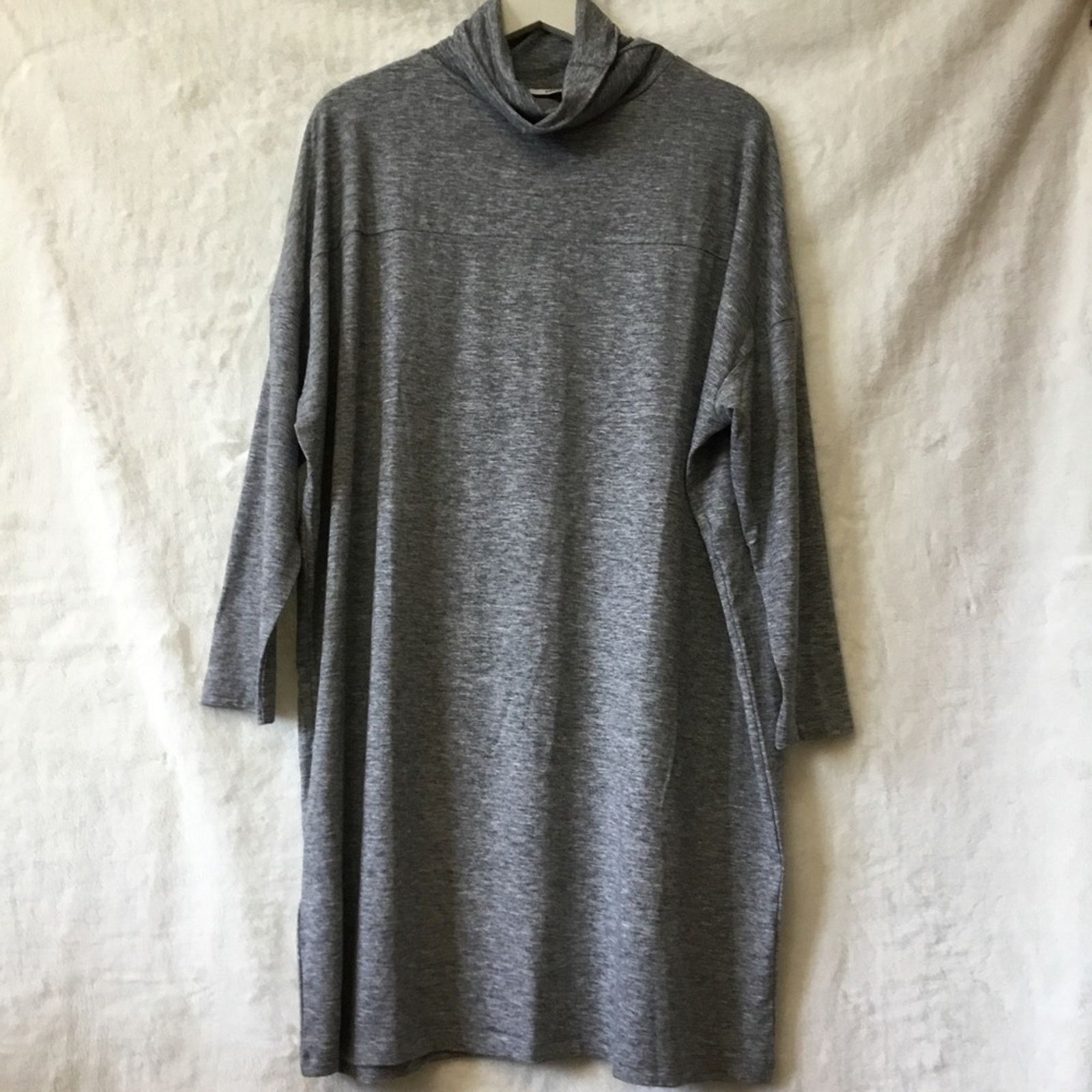 Mango MNG Gray Oversized Turtleneck Dress Size M / US 6-8 / IT 42-44 - 1 Thumbnail