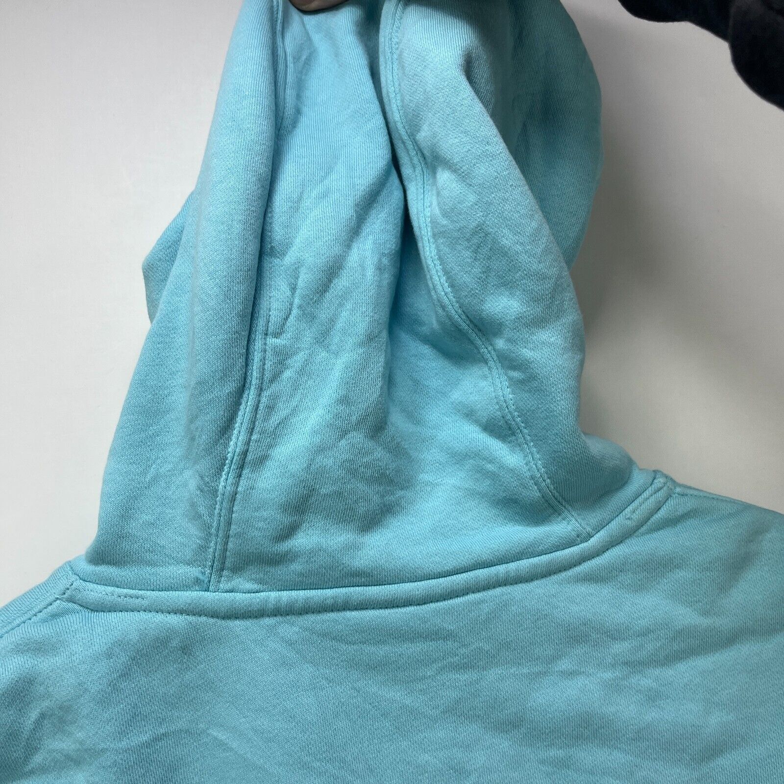 Nike × Vintage Vintage Y2K Nike Hoodie Size XS Baby Blue Size US XS / EU 42 / 0 - 9 Thumbnail