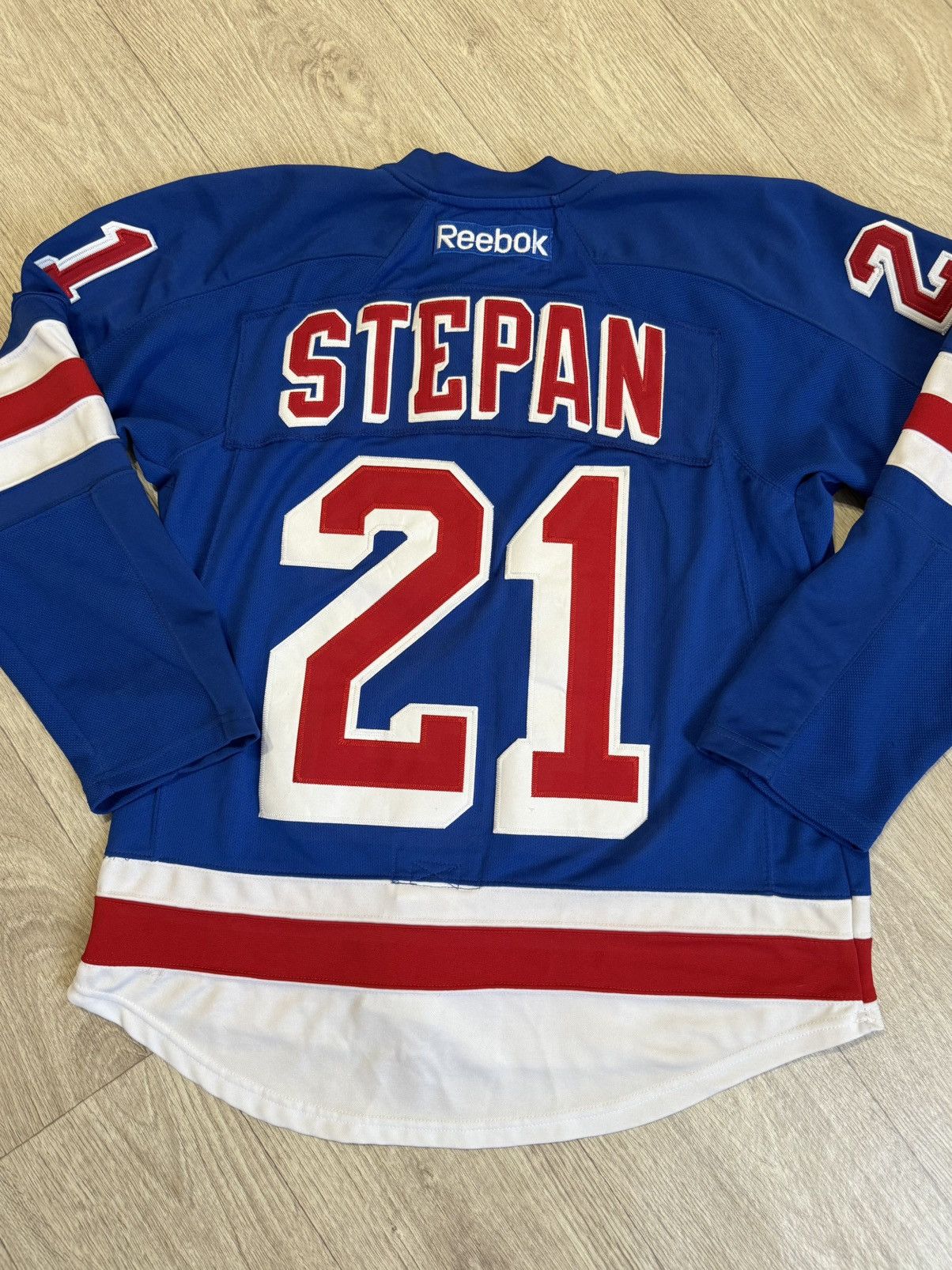 NHL × Reebok × Vintage 🔷Vintage Reebok New York Rangers Derek Stepan NHL Jersey🔷 Size US M / EU 48-50 / 2 - 6 Thumbnail