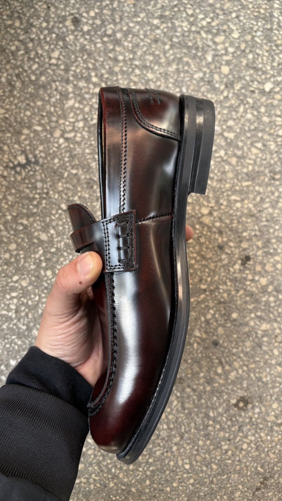 Other Handcrafted Italian Penny Loafer 9,5 – Bordeaux Elegance Size US 9.5 / EU 42-43 - 5 Thumbnail