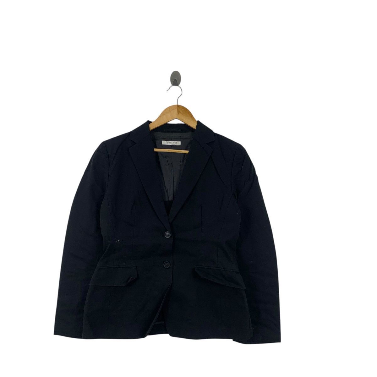 Enrico Coveri Vintage ENRICO COVERI BANDIERA Collection 2 Button Blazer Size 34S - 4 Thumbnail