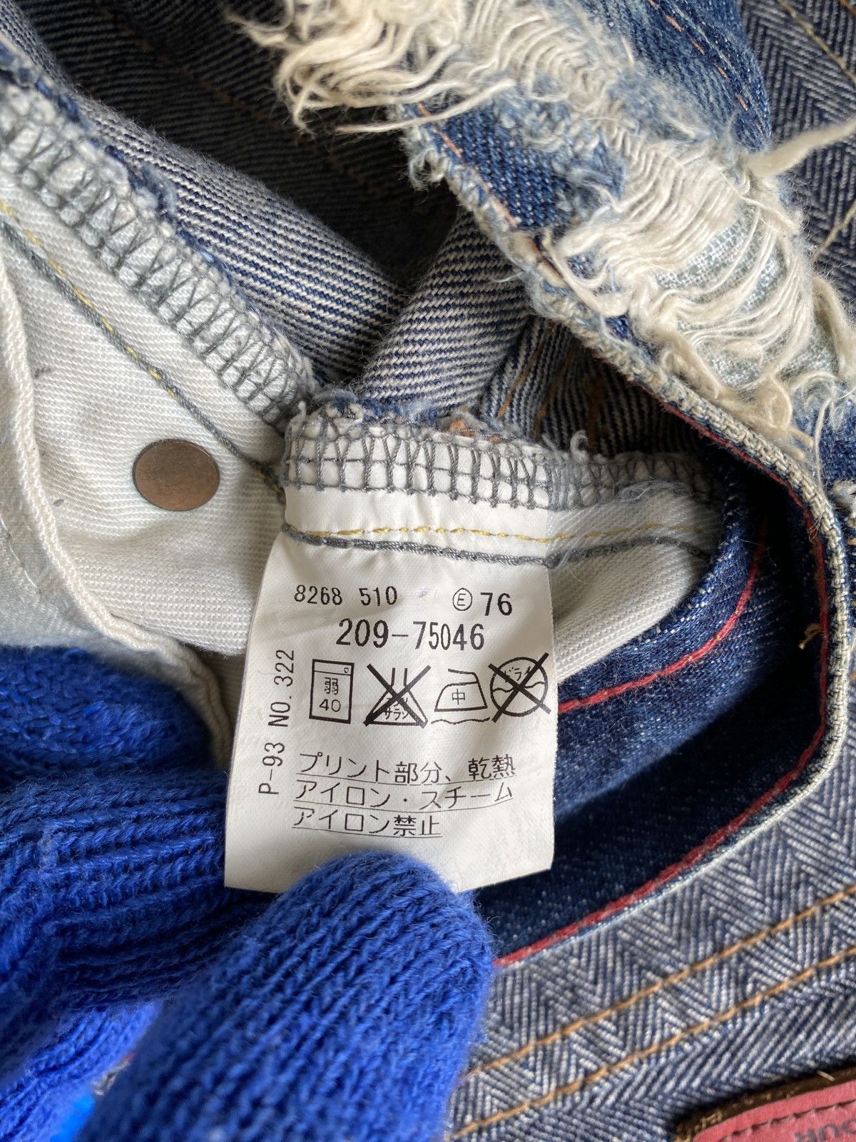 Japanese Brand Japanese Brand Made In Heaven Distressed Denim Size US 30 / EU 46 - 15 Thumbnail
