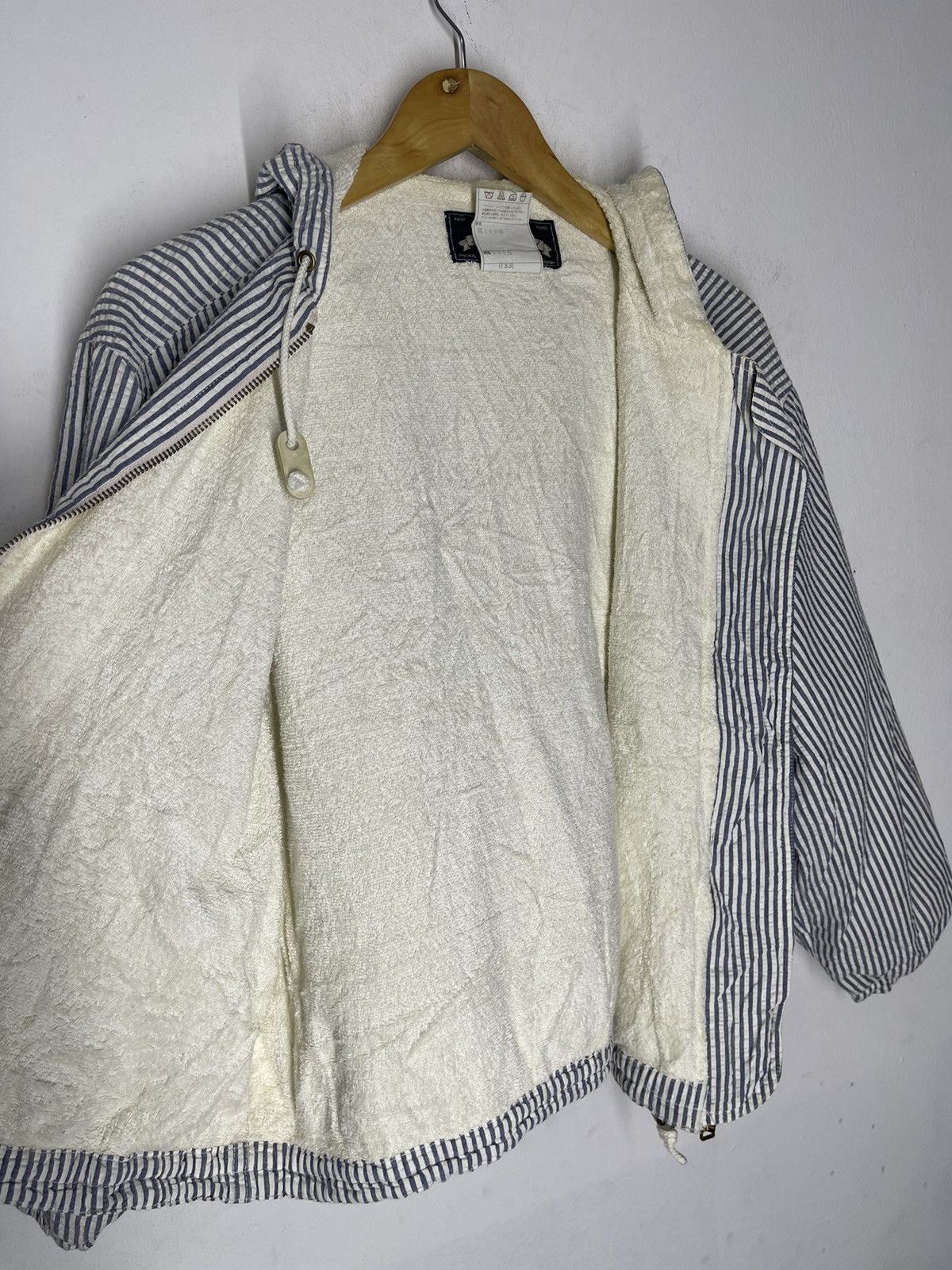 Japanese Brand Vintage Art Of Travel Japan Hickory Style Hooded Jacket Size US M / EU 48-50 / 2 - 2 Thumbnail