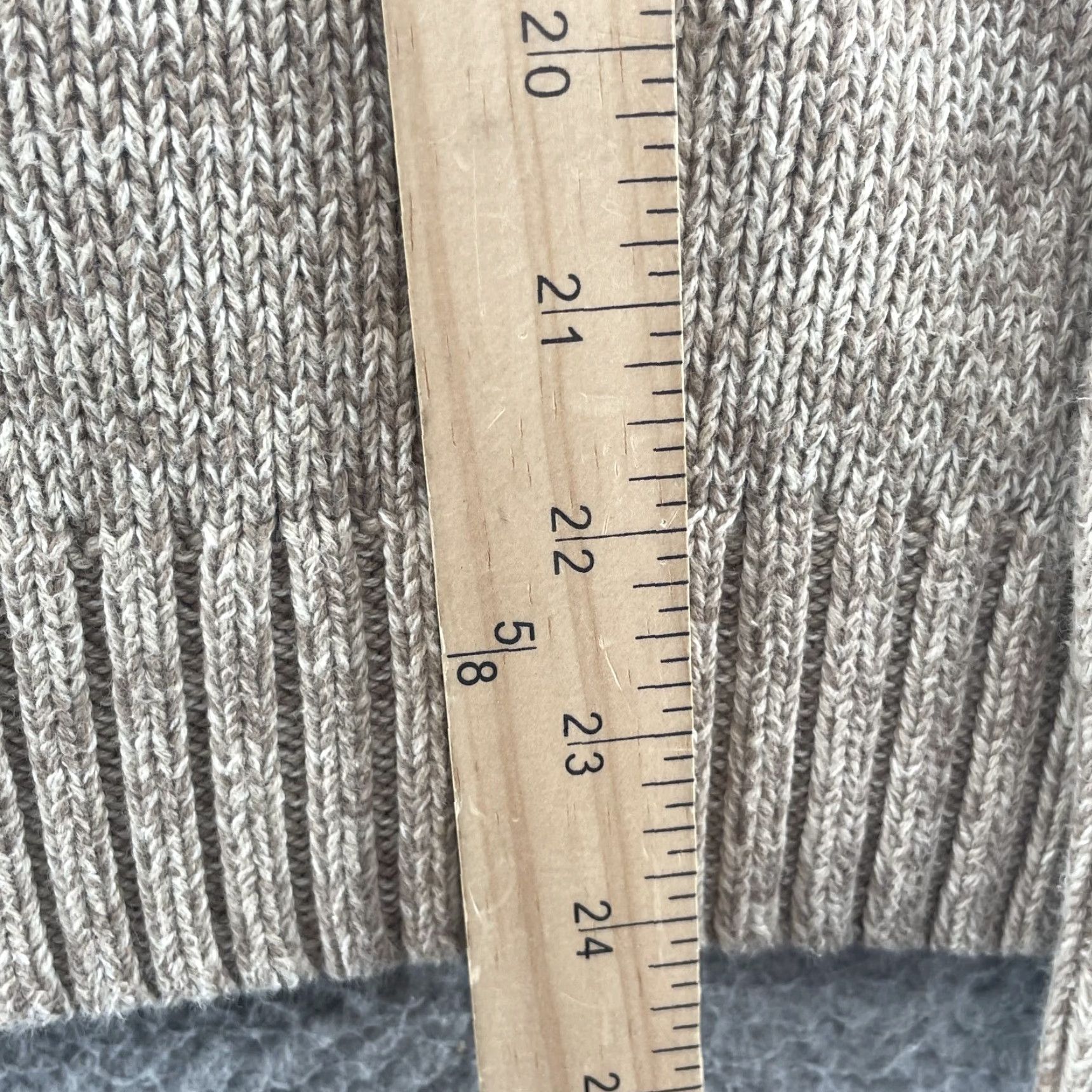 Chaps Chaps Henley Sweater Men's Small Beige Elbow Patch Fisherman Grandpa Preppy Golf Size US S / EU 44-46 / 1 - 7 Thumbnail