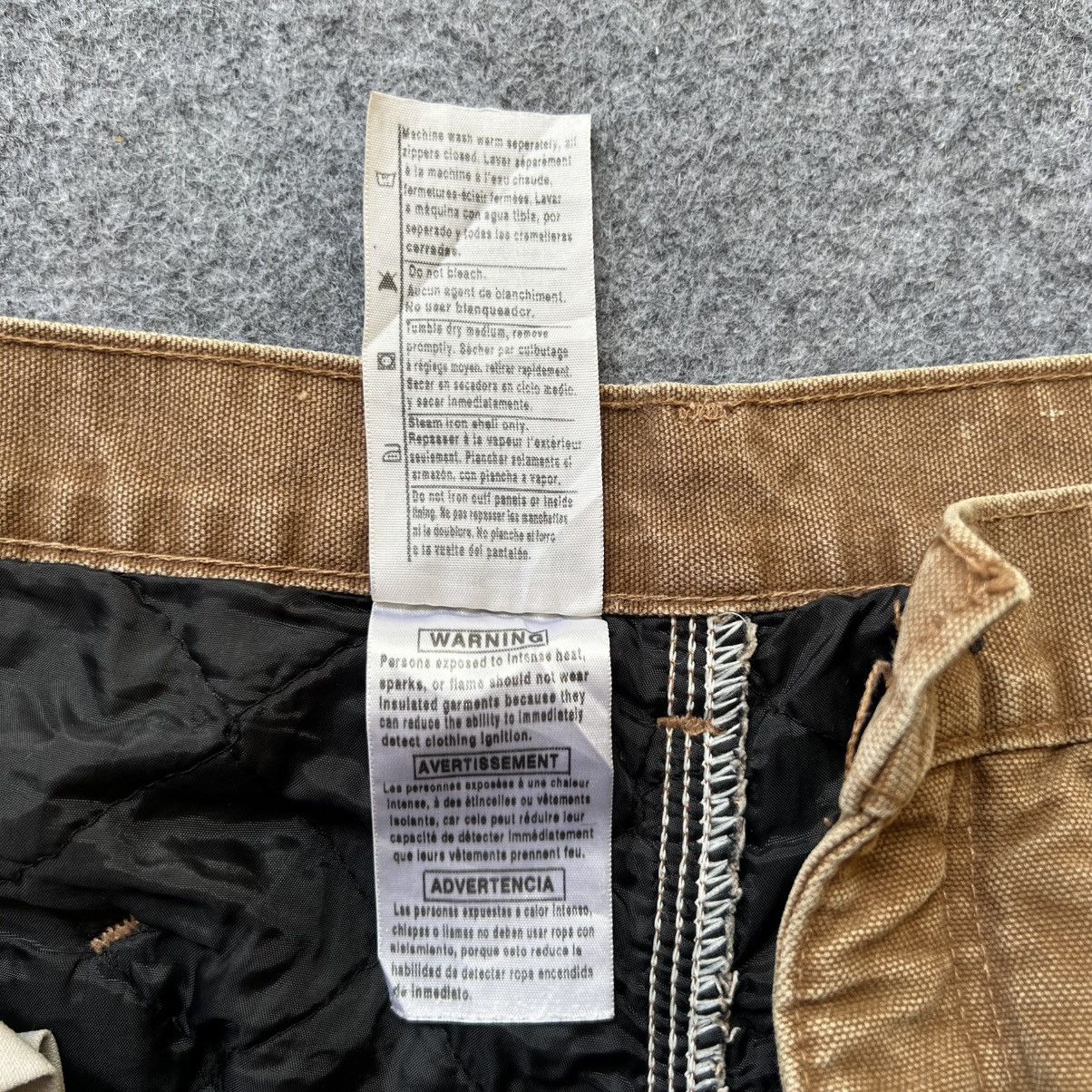 Carhartt × Vintage Vintage Carhartt Quilted Double Knee Pant B194 BRN Size US 38 / EU 54 - 5 Thumbnail