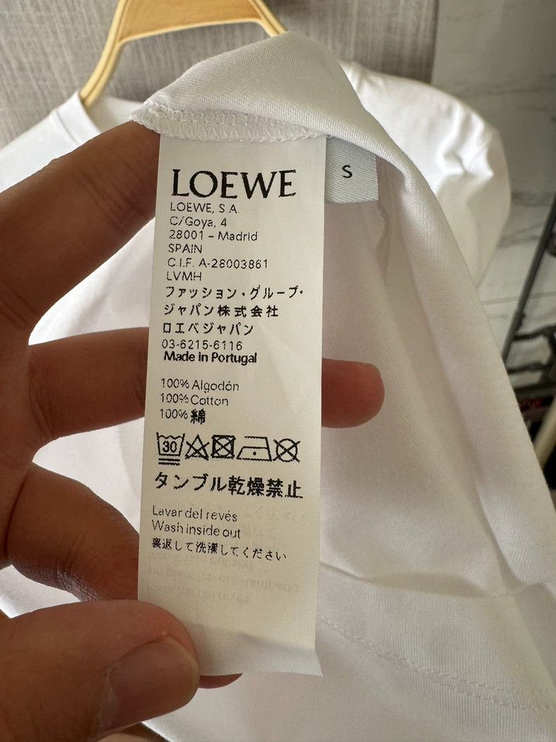 Loewe loewe White short sleeves 2506-Nextarrow Size US S / EU 44-46 / 1 - 4 Thumbnail
