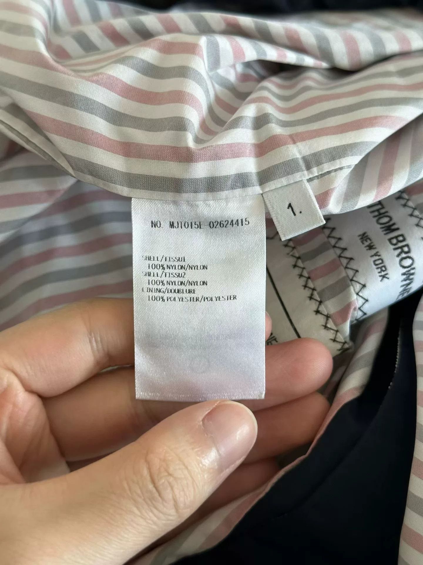 Thom Browne thom browne hooded jacket with stripes Size US M / EU 48-50 / 2 - 4 Thumbnail