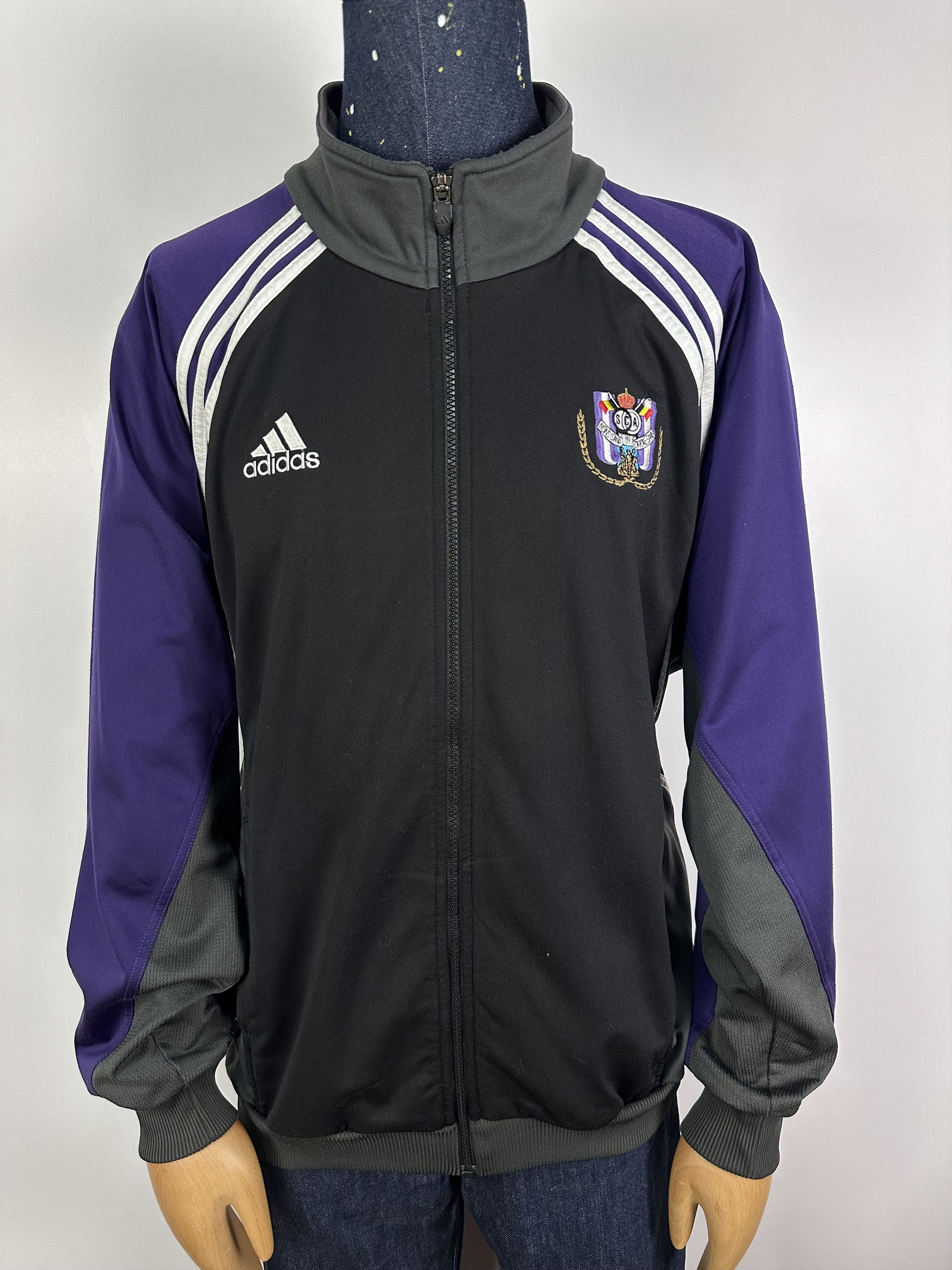 Adidas × Vintage ANDERLECHT 2000 2001 FOOTBALL SOCCER TRACK JACKET ADIDAS Size US XL / EU 56 / 4 - 2 Thumbnail