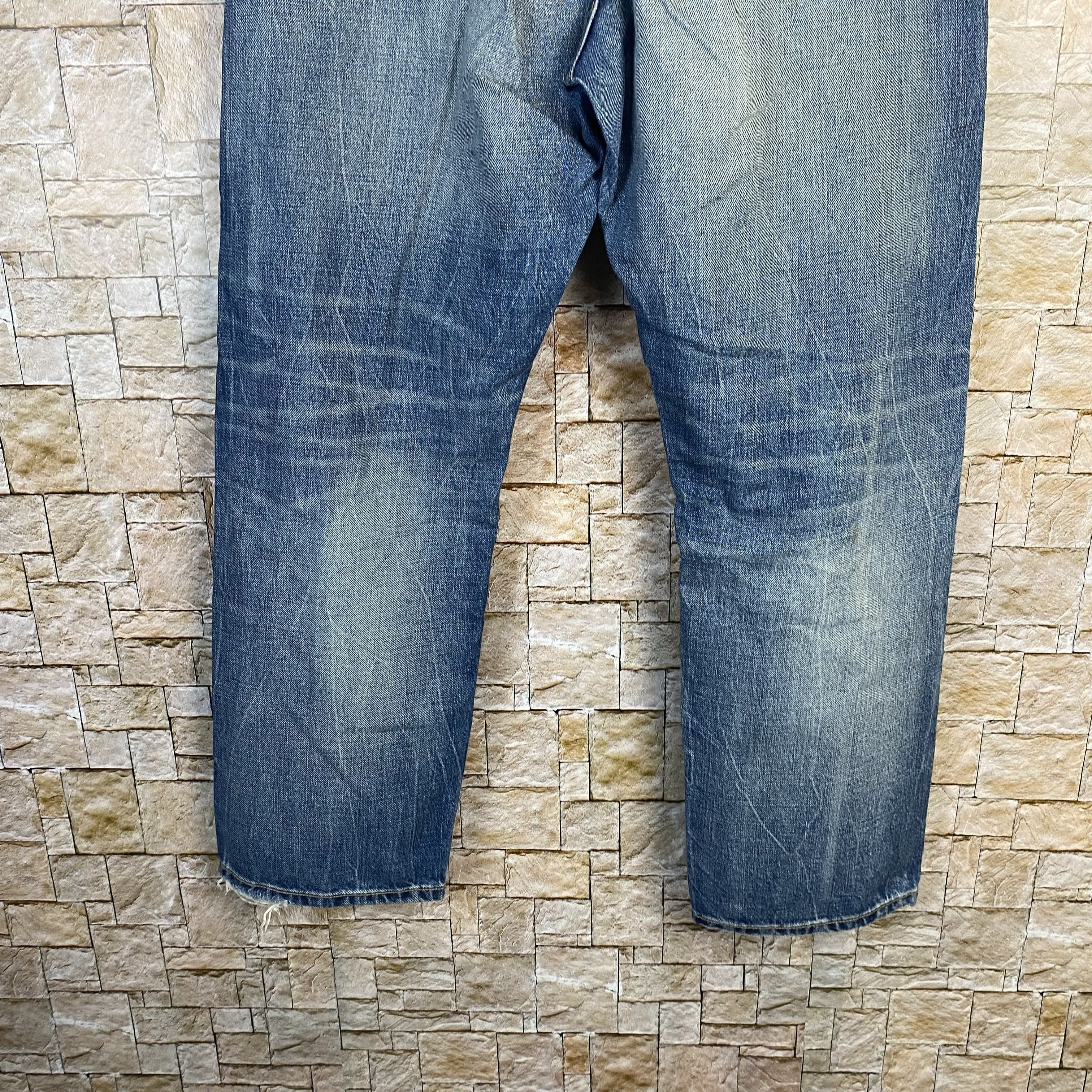 Uniqlo Uniqlo Blue japan vintage faded Denim Pants #7586 Size US 33 - 16 Thumbnail