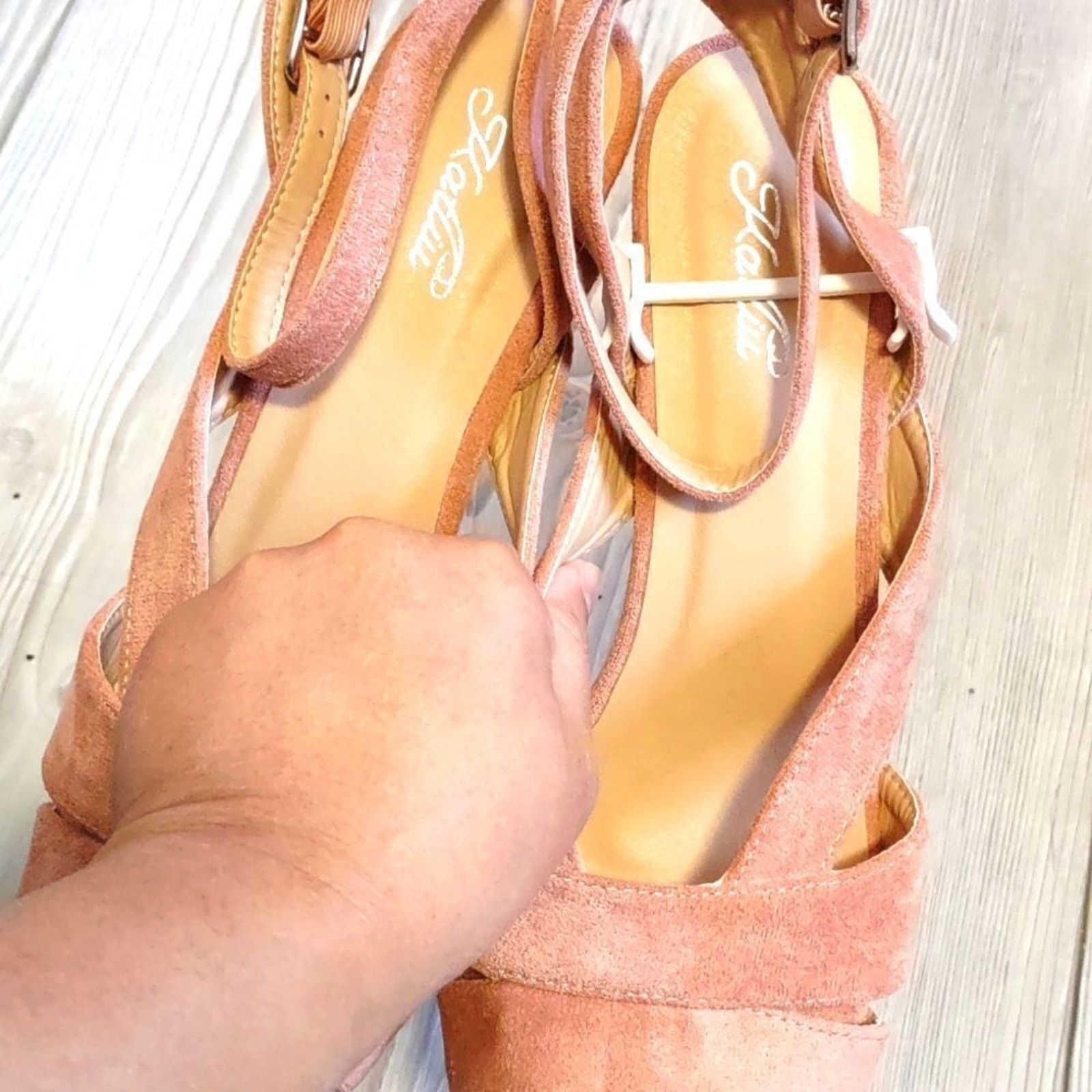 Other (30-1359) Katliu Women's Heeled Sandals Sz 9.5 (40) Size US 9.5 / IT 39.5 - 7 Thumbnail