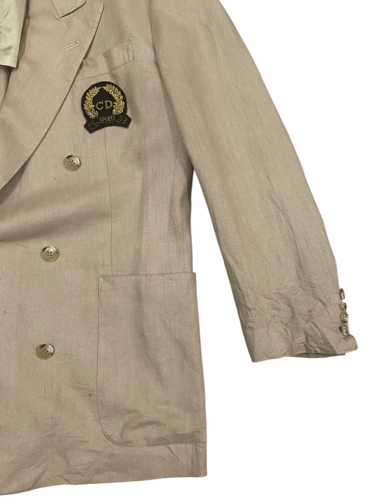 Christian Dior Monsieur Vtg Christian Dior Blazer Size 40L - 7 Thumbnail