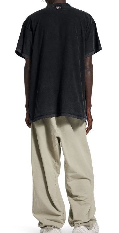 Balenciaga o1tr1nto0526 Metalhead Inside Out Oversized T-Shirt Black Size US S / EU 44-46 / 1 - 5 Thumbnail
